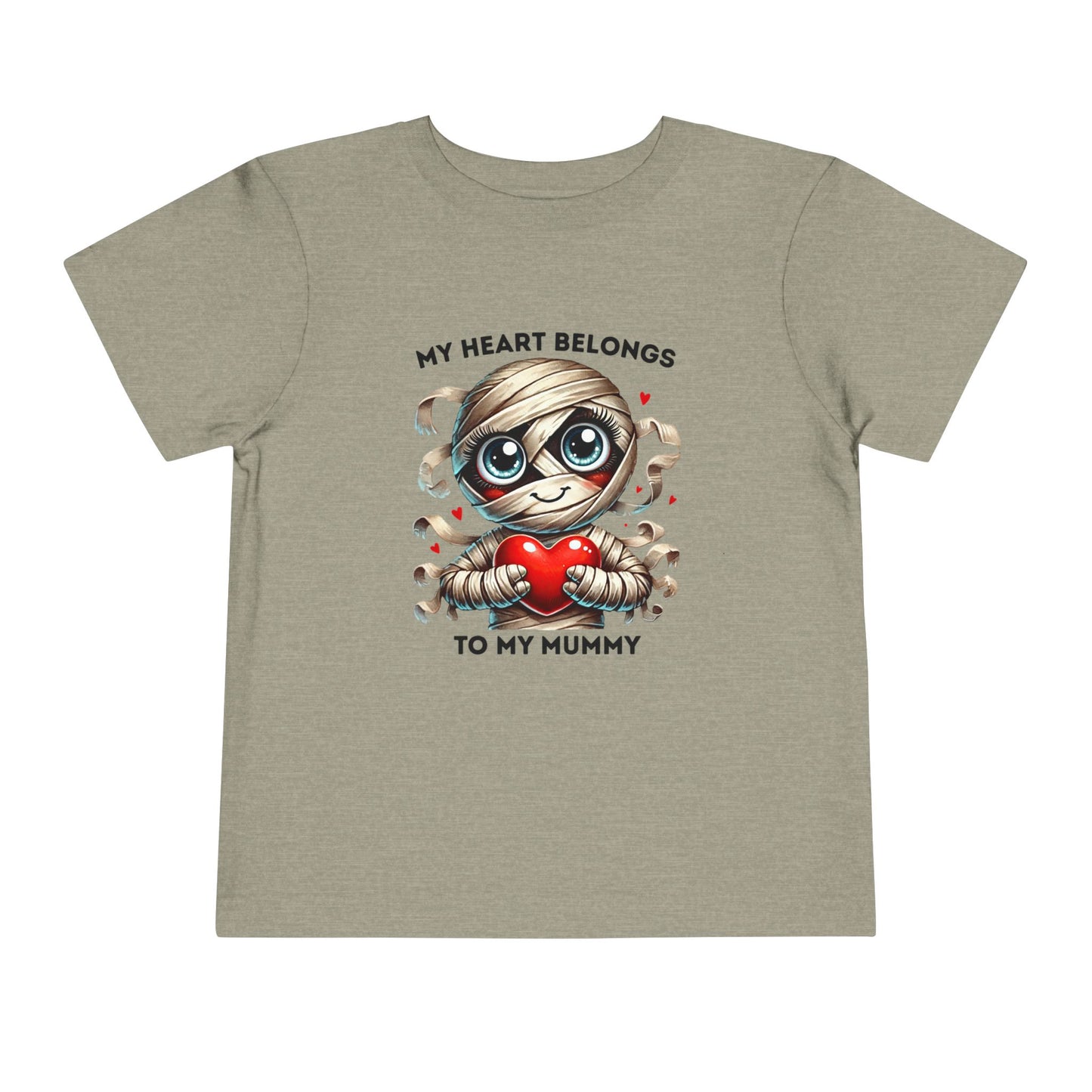 Toddler Tee - Halloween - My Heart Belongs to My Mummy (2a)
