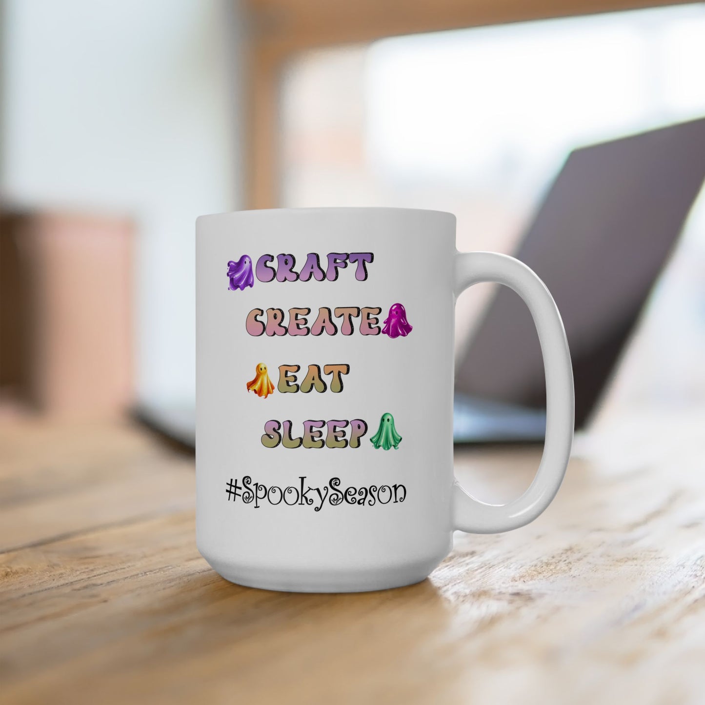 Ceramic Mug - Halloween - Craft Create Eat Sleep #spookyseason (01a)