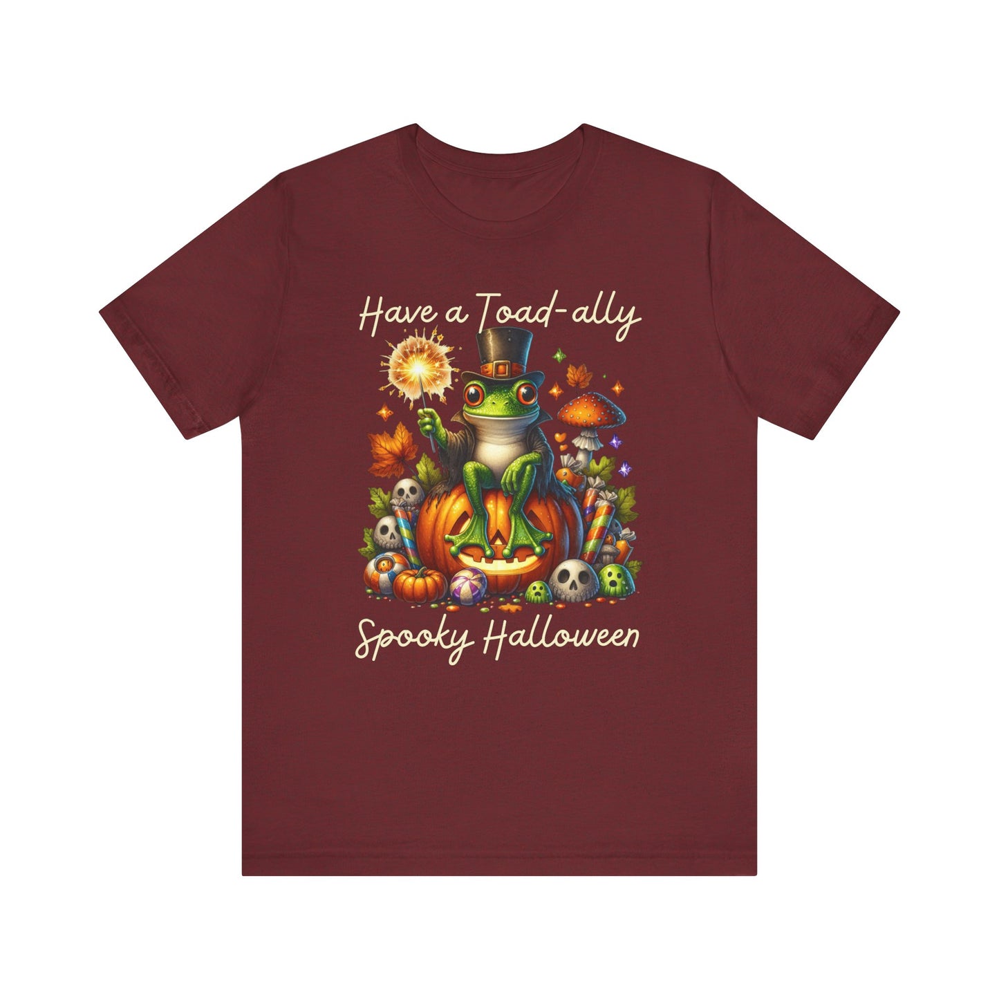 T-shirt - Halloween - Toad-ally Spooky Halloween (01b)