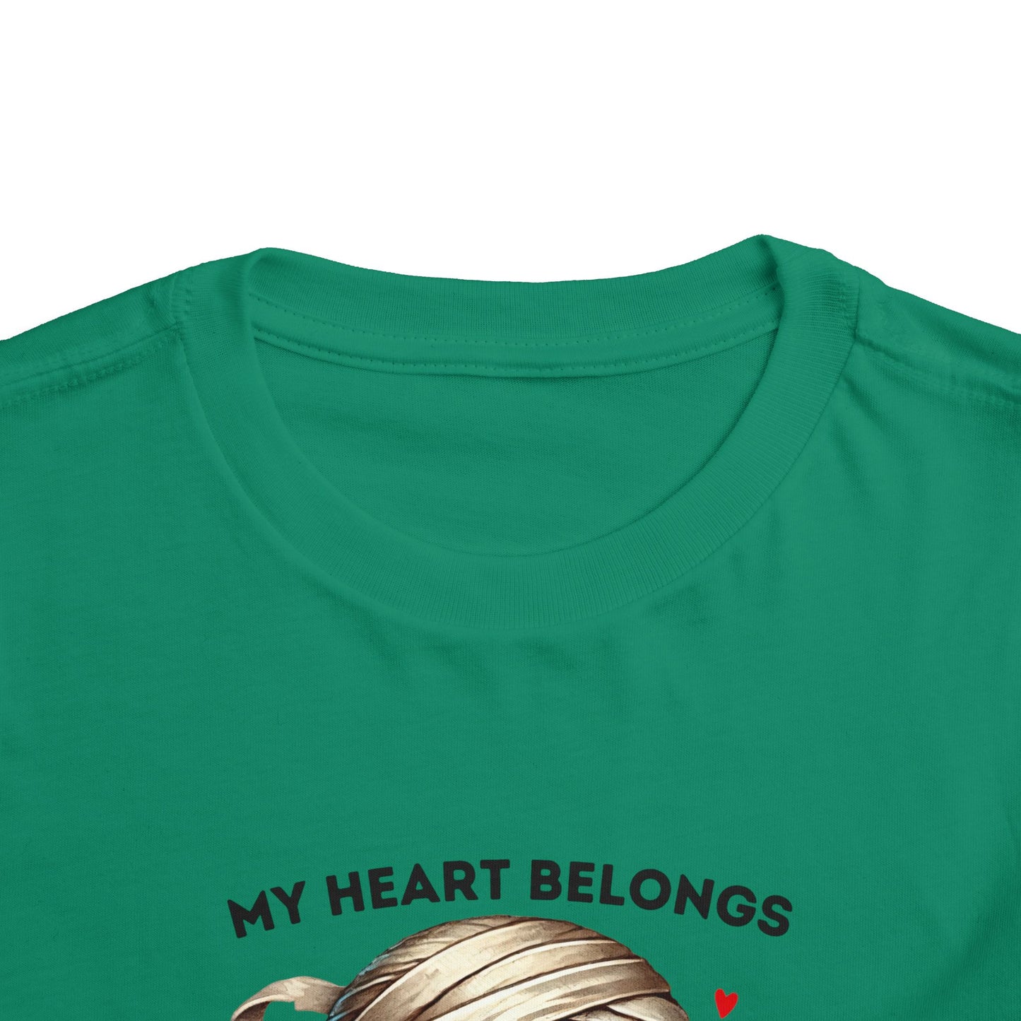 Toddler Tee - Halloween - My Heart Belongs to My Mummy (2a)