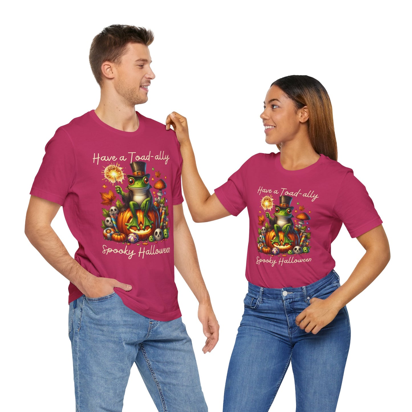T-shirt - Halloween - Toad-ally Spooky Halloween (01b)
