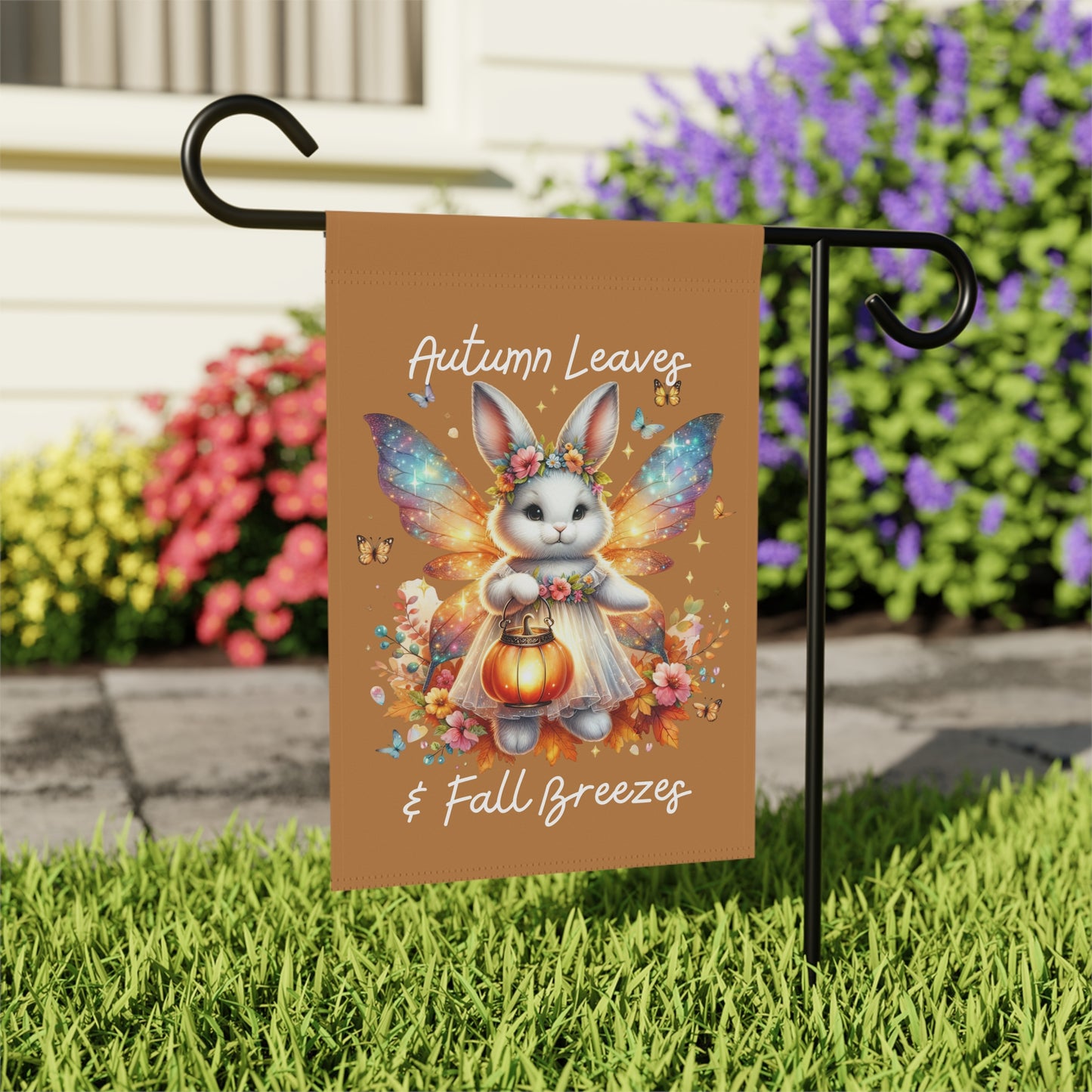 Garden Flag - Autumn - Autumn Leaves & Fall Breezes (01b)