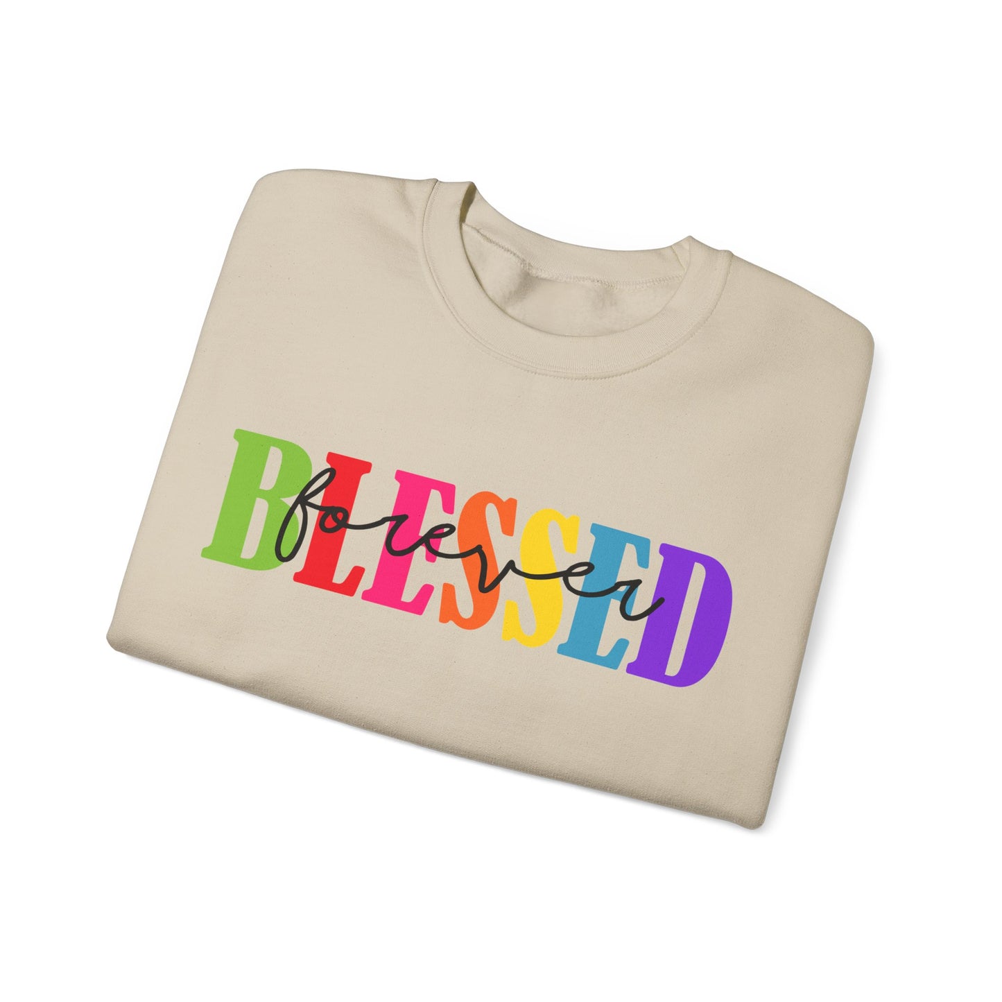Sweatshirt - Faith - Blessed Forever (1)