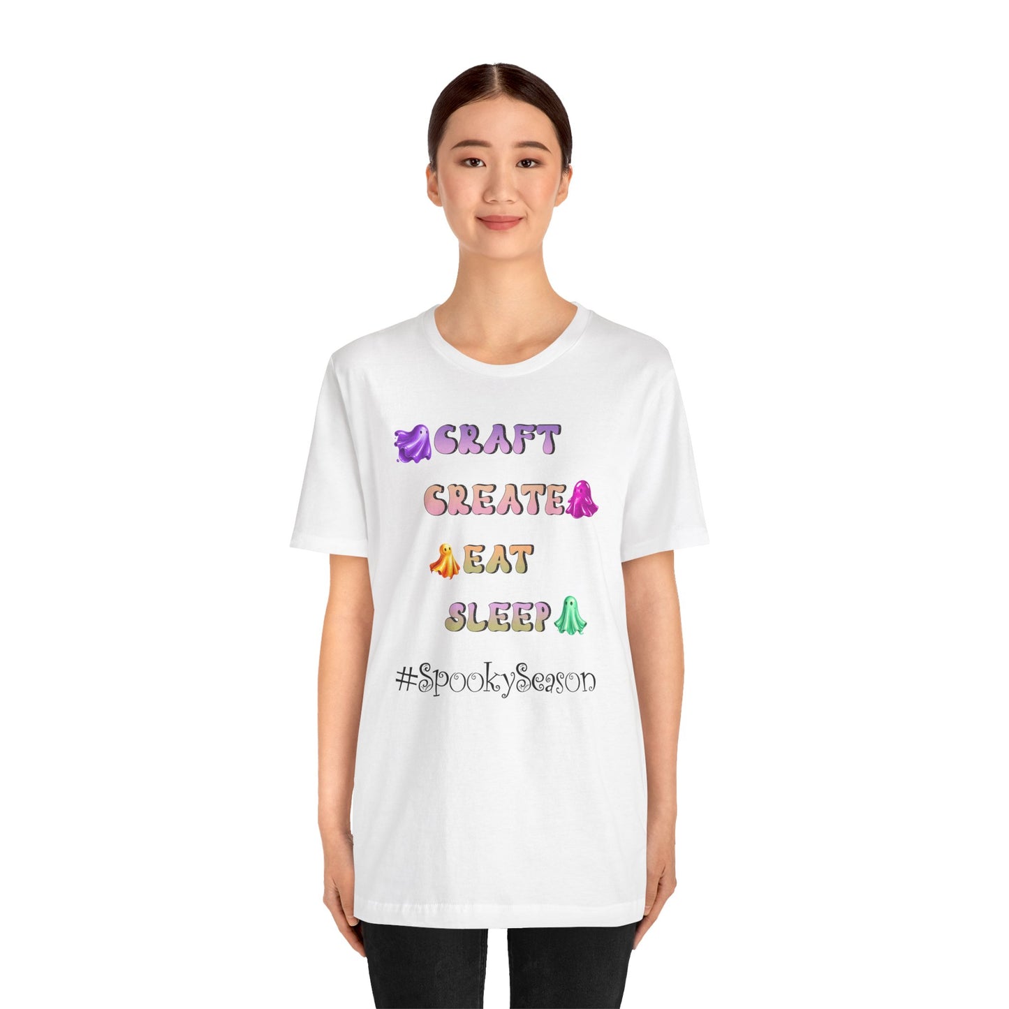 T-Shirt - Halloween - Craft Create Eat Sleep #spookyseason (01a)
