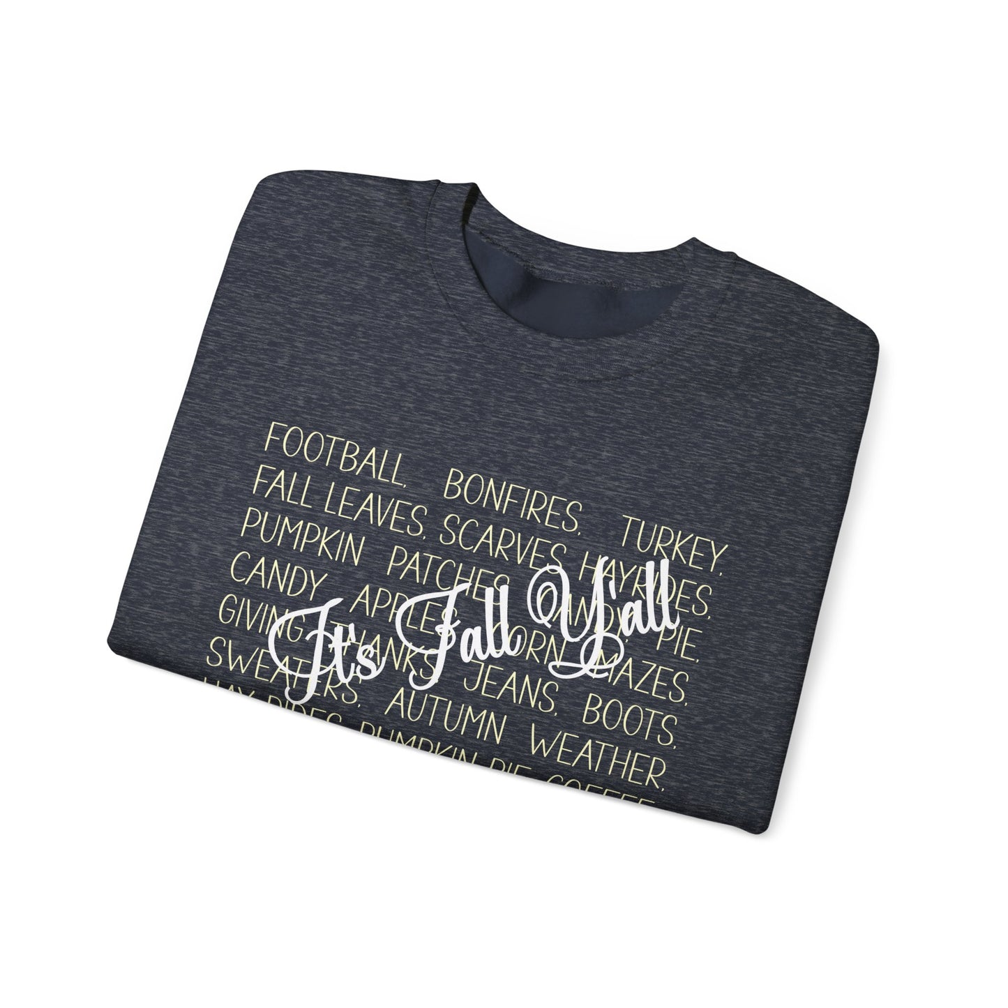 Sweatshirt - Autumn - It's Fall Y'all (1a)
