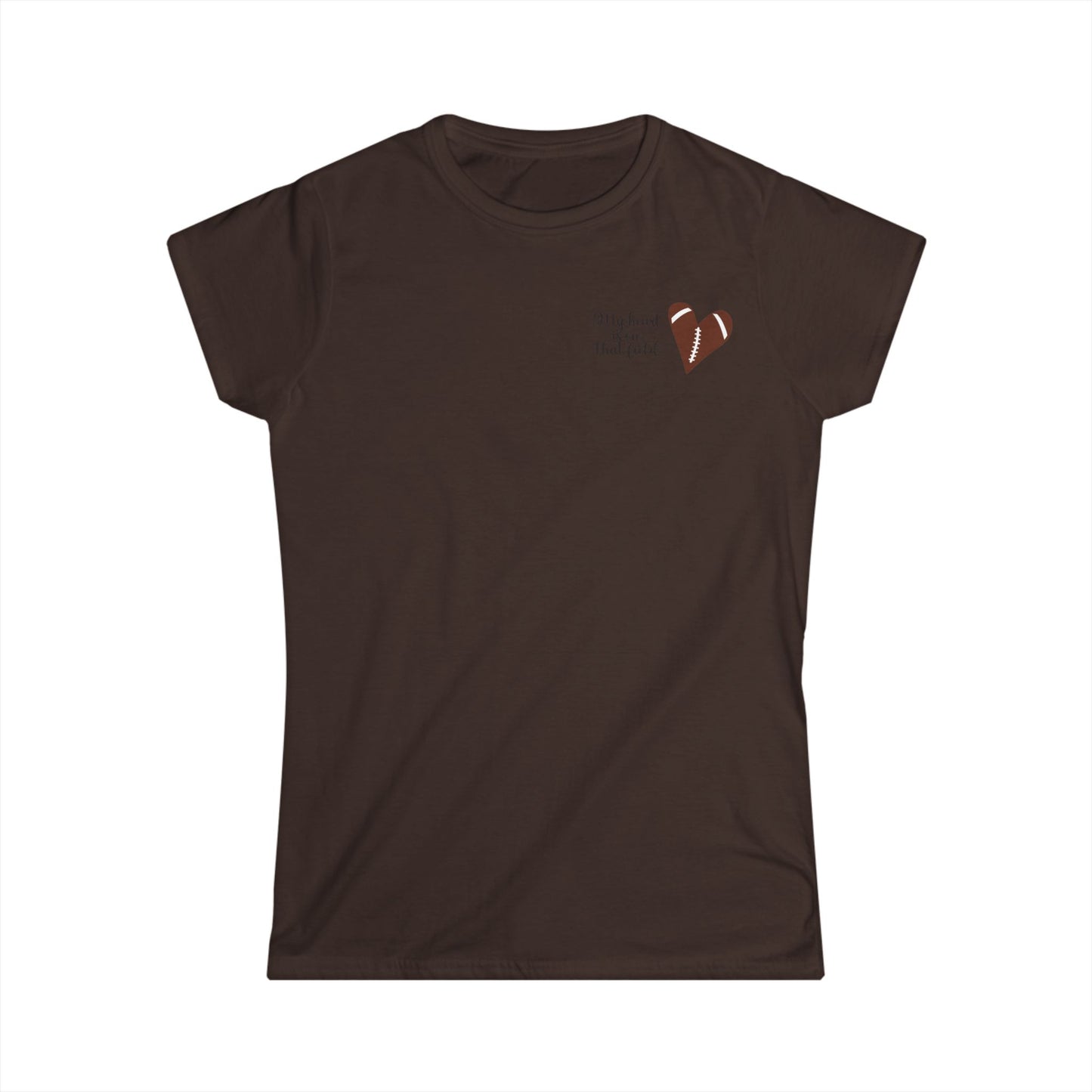 Female T-Shirt - Football - Loud & Proud Mom (01a)