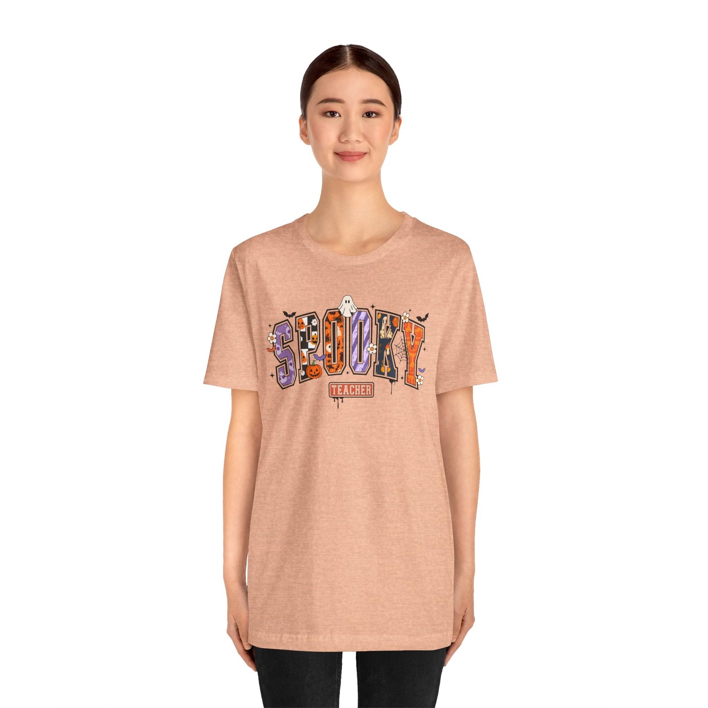 T-Shirt - Teacher / Halloween - Spooky Teacher (01a)