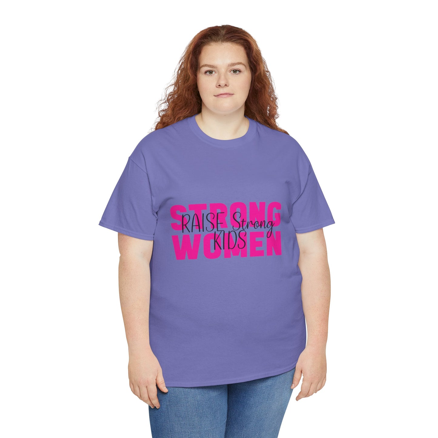 T-Shirt – Mom - Strong Women Raise Strong Kids (1)