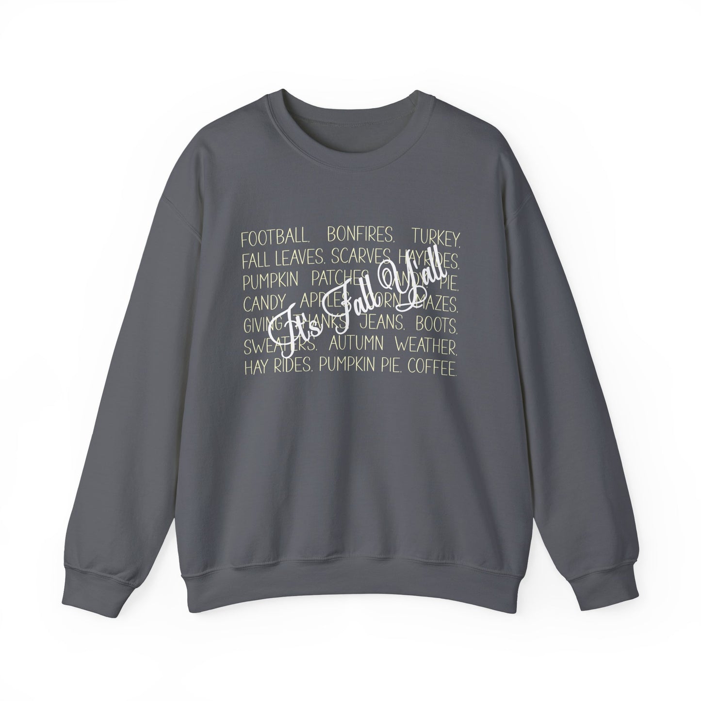 Sweatshirt - Autumn - It's Fall Y'all (1a)