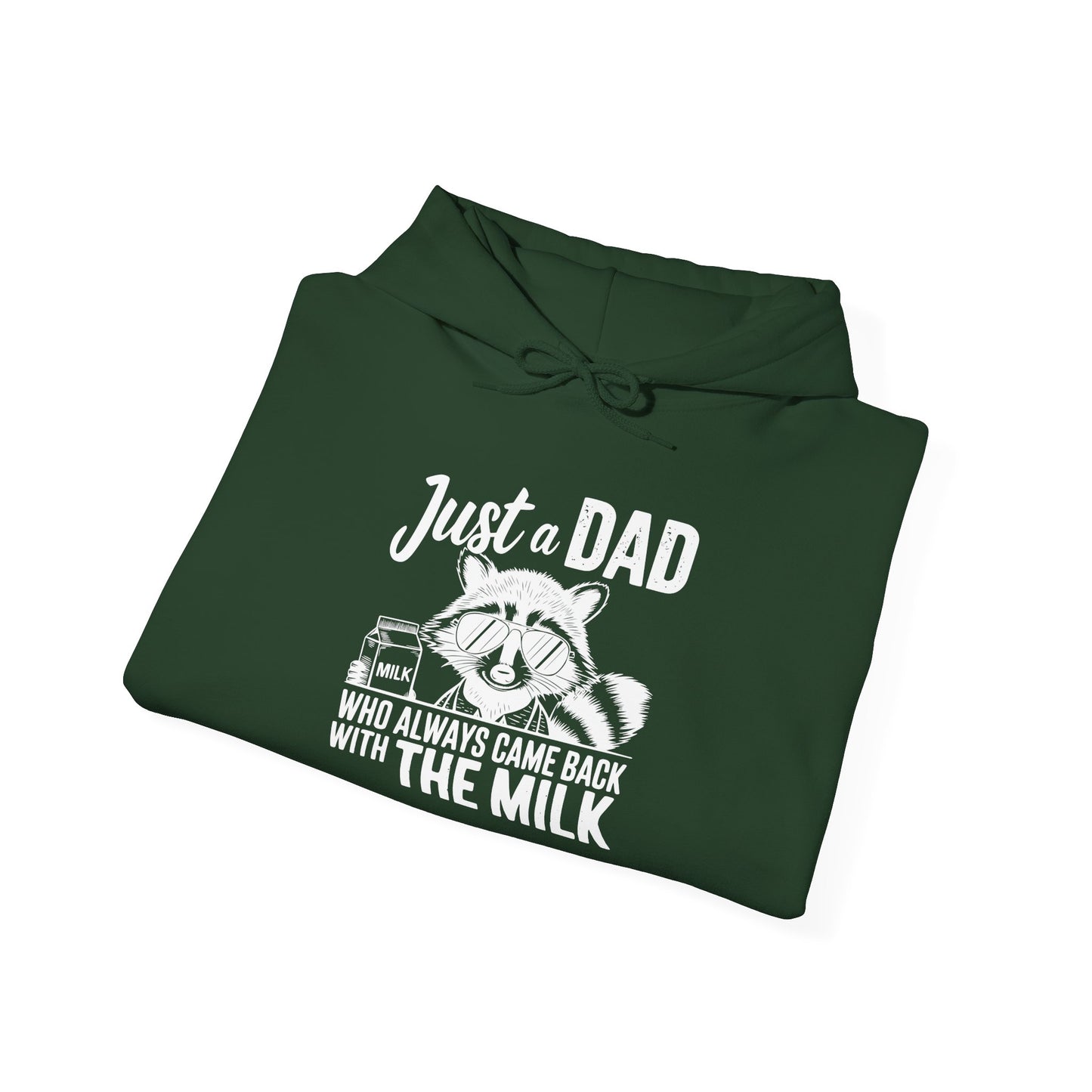 Hoodie - Dad - Just a Dad (1) - White Writing