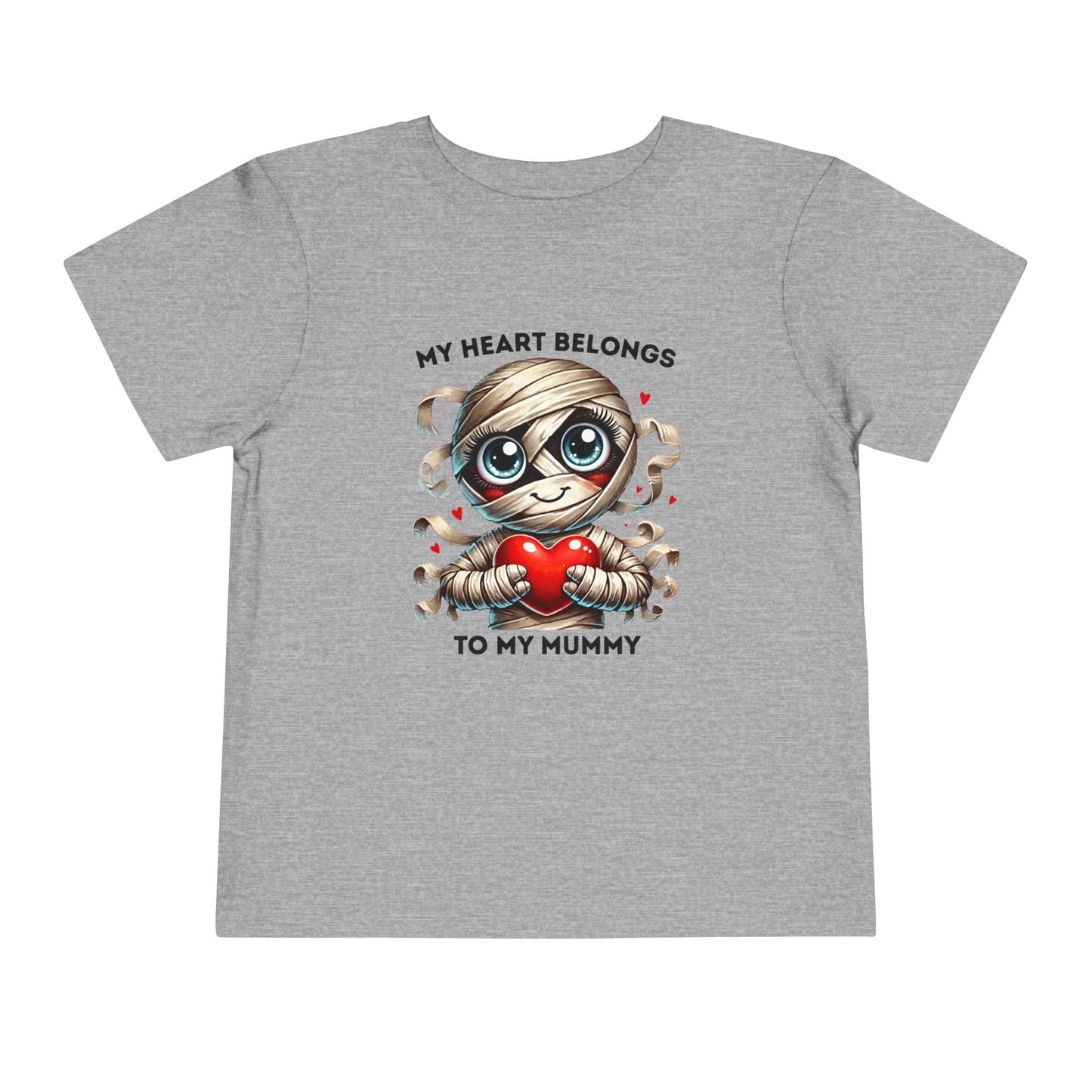 Toddler Tee - Halloween - My Heart Belongs to My Mummy (2a)