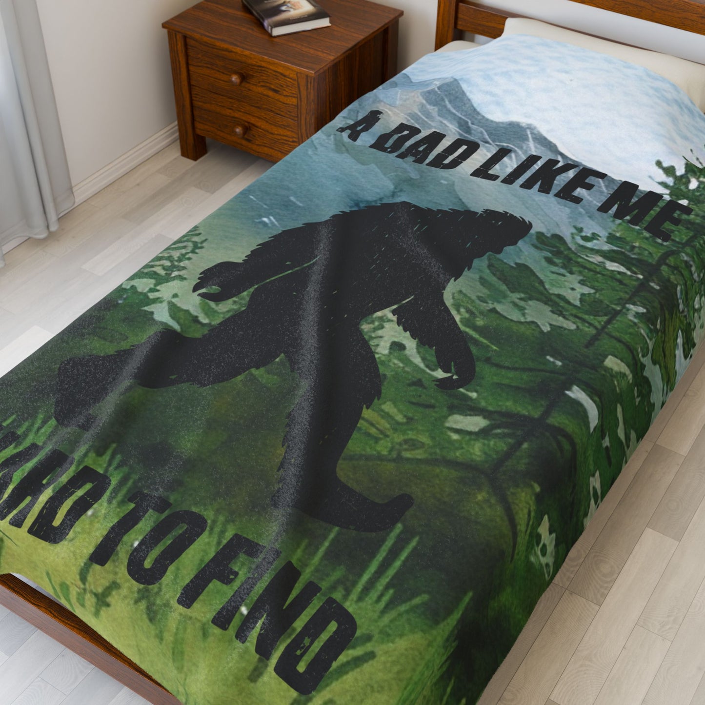 Velveteen Plush Blanket - Dad - A Dad Like Me (1)