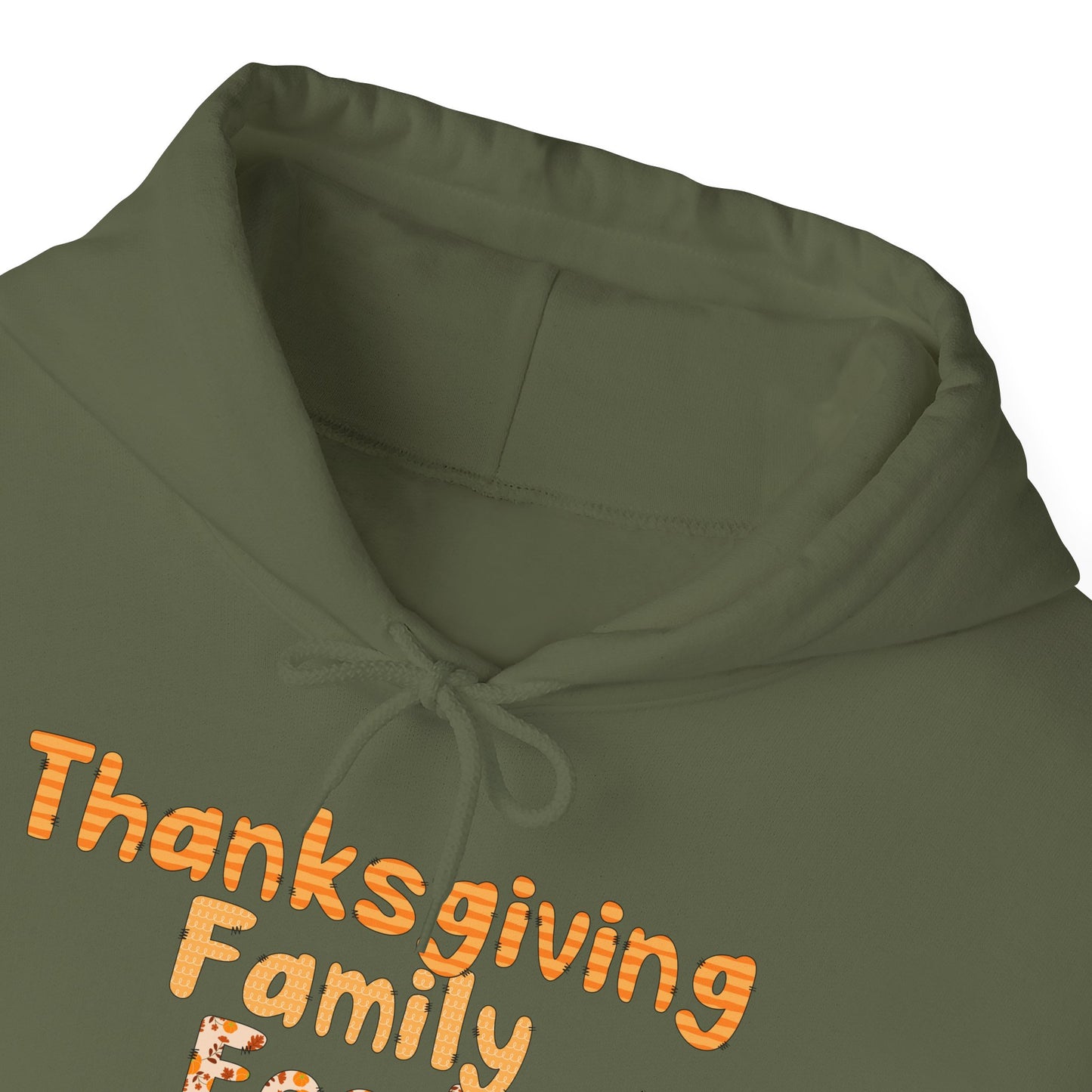 Heavy Blend Hoodie - Thanksgiving - Family Food Football (1a)