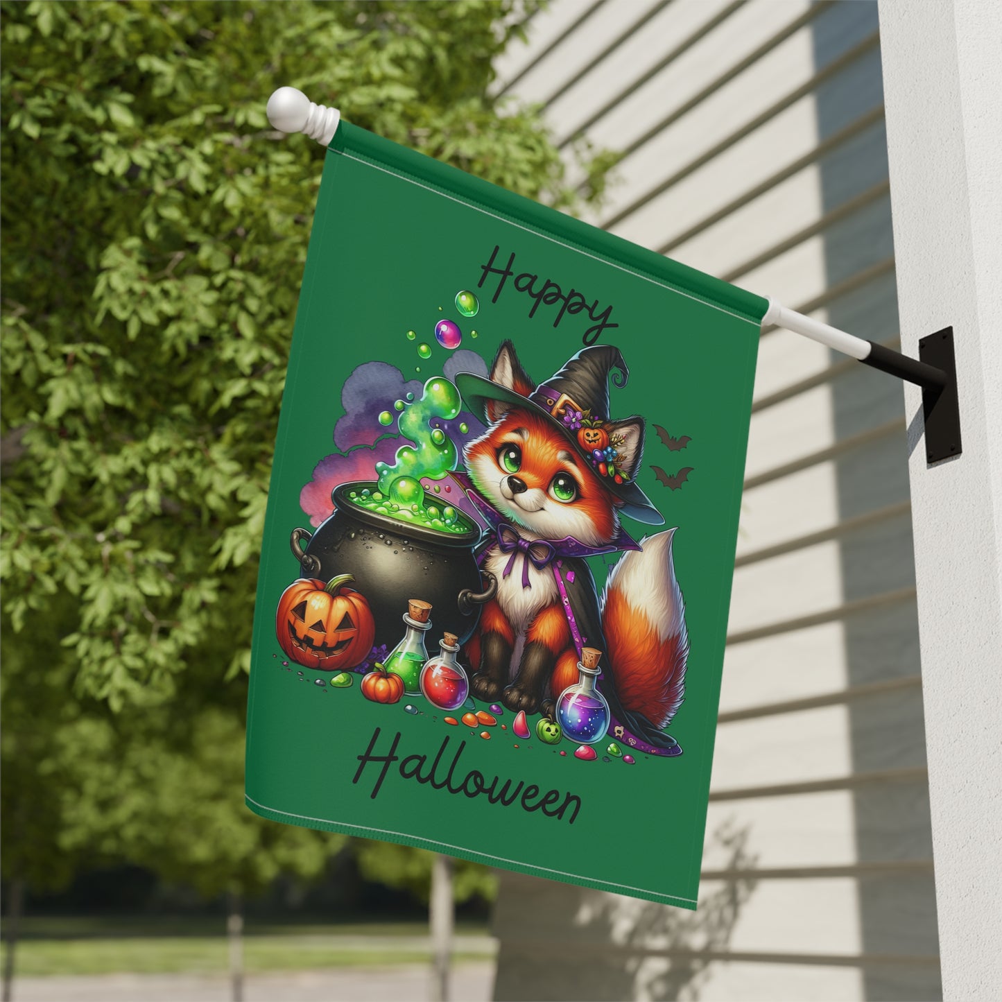 Garden Flag - Halloween - Happy Halloween (06a)