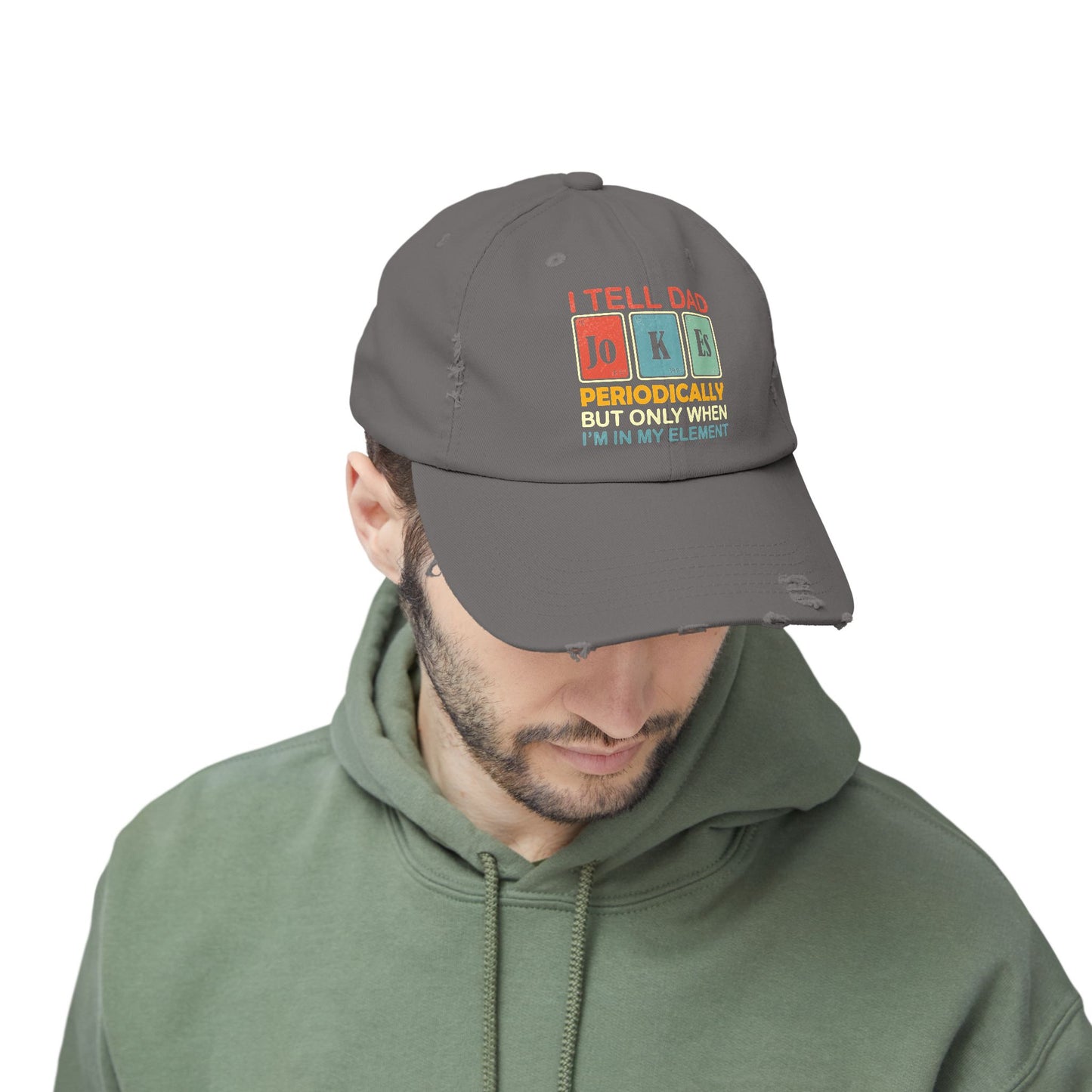 Distressed Cap - Dad / Funny - Dad Jokes (1)