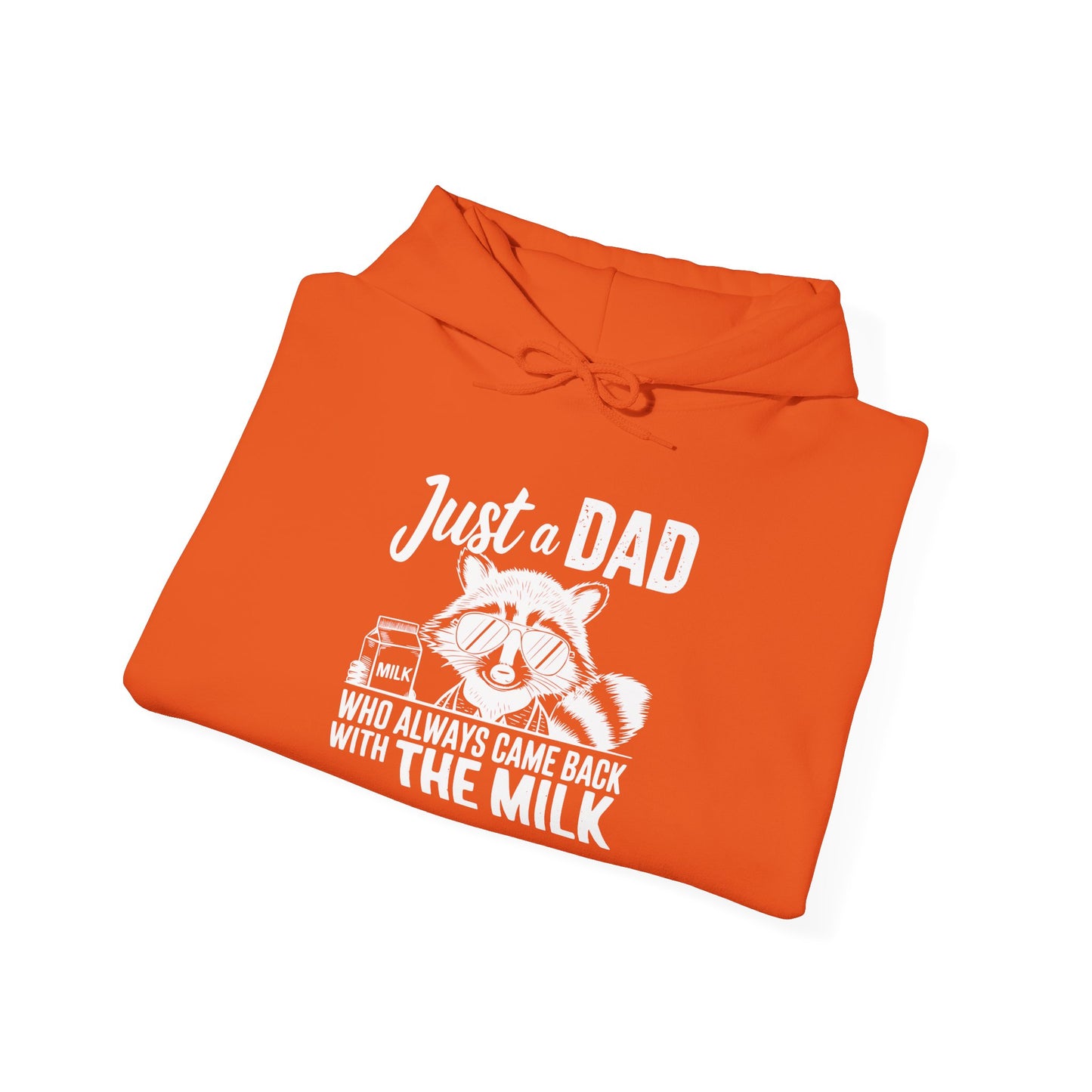 Hoodie - Dad - Just a Dad (1) - White Writing