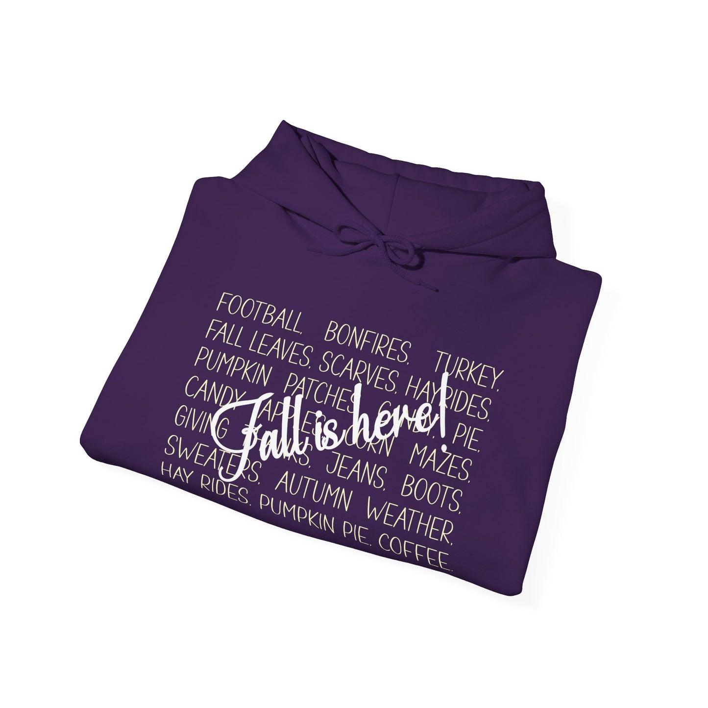 Heavy Blend Hoodie - Autumn - Fall is Here! (1a)