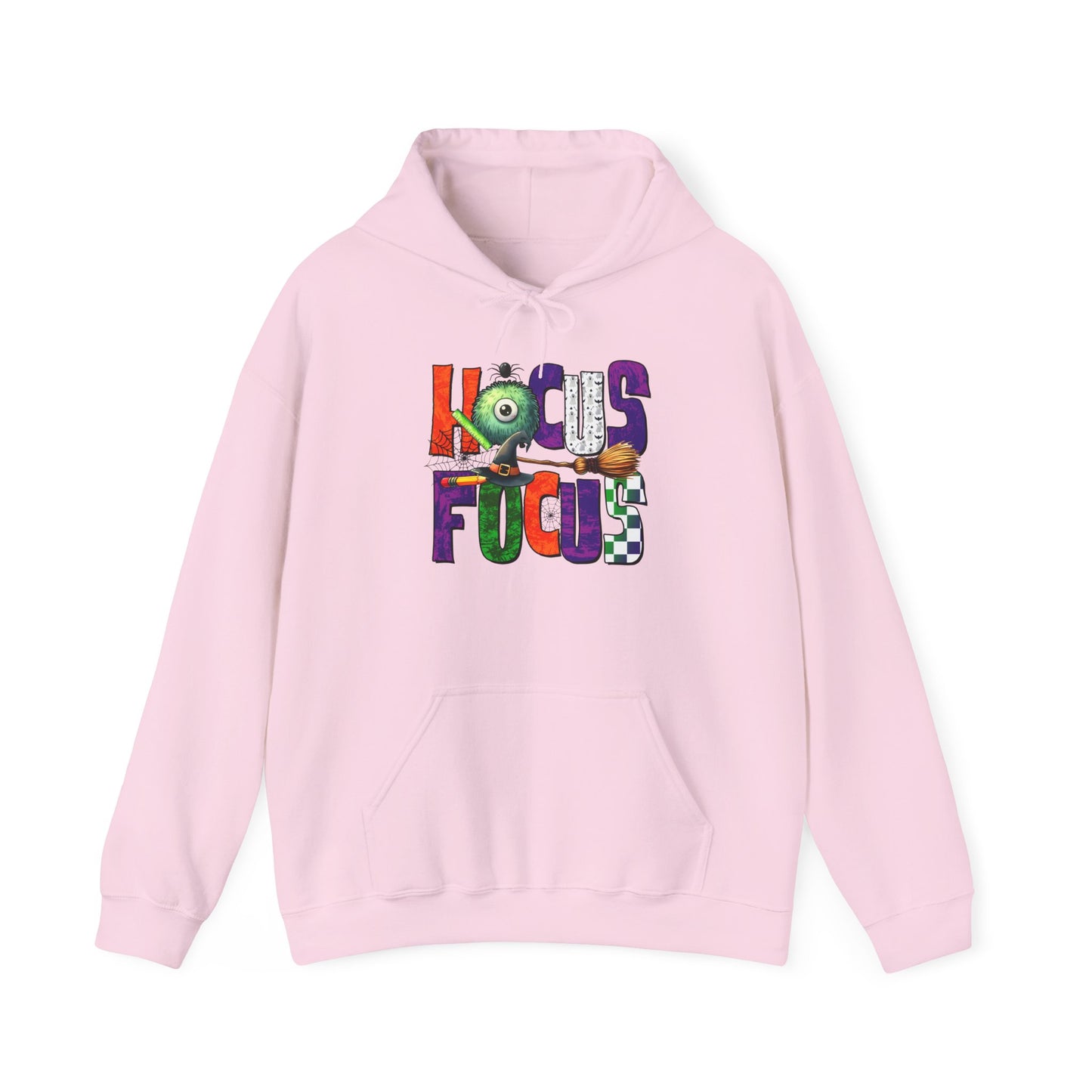 Heavy Blend Hoodie - Teacher/Halloween - Hocus Focus (01a)