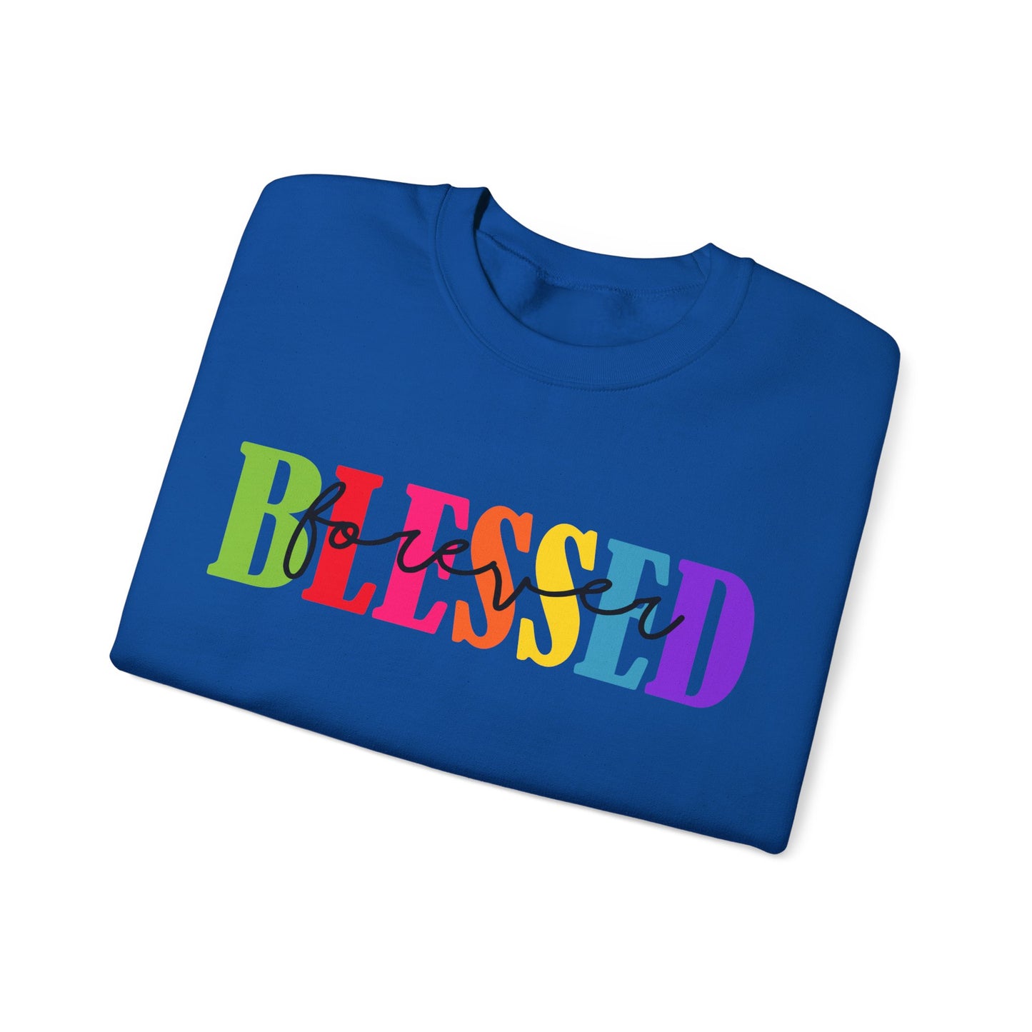 Sweatshirt - Faith - Blessed Forever (1)
