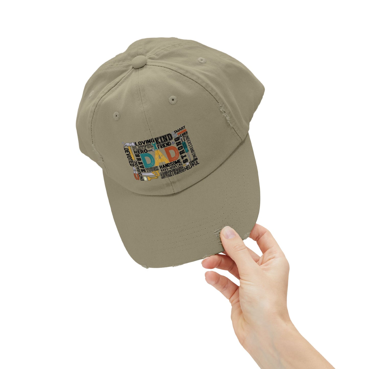 Distressed Cap - Dad - Handyman Dad (1)