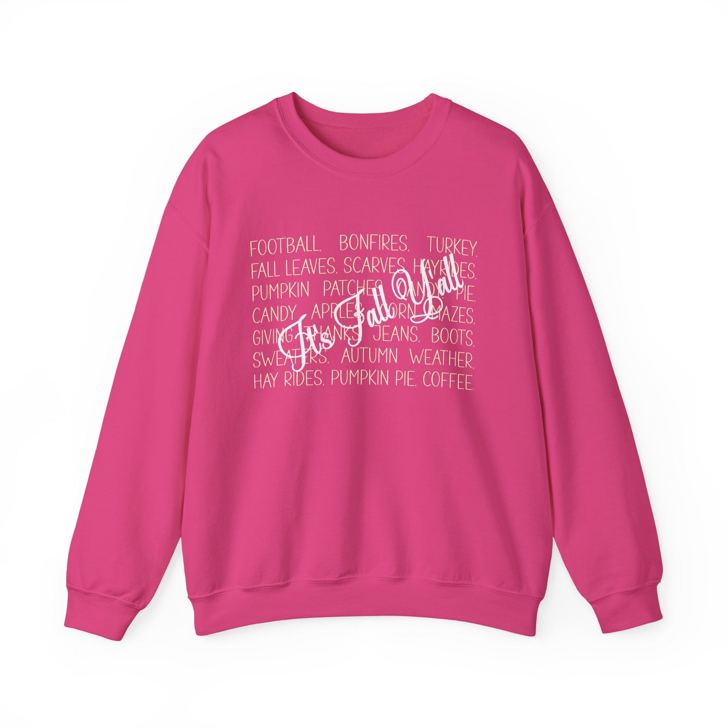 Sweatshirt - Autumn - It's Fall Y'all (1a)