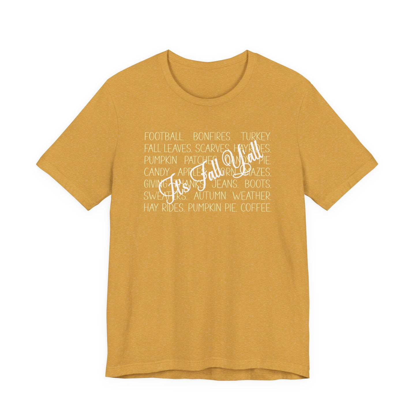 T-shirt - Autumn - It's Fall Y'all (1a)