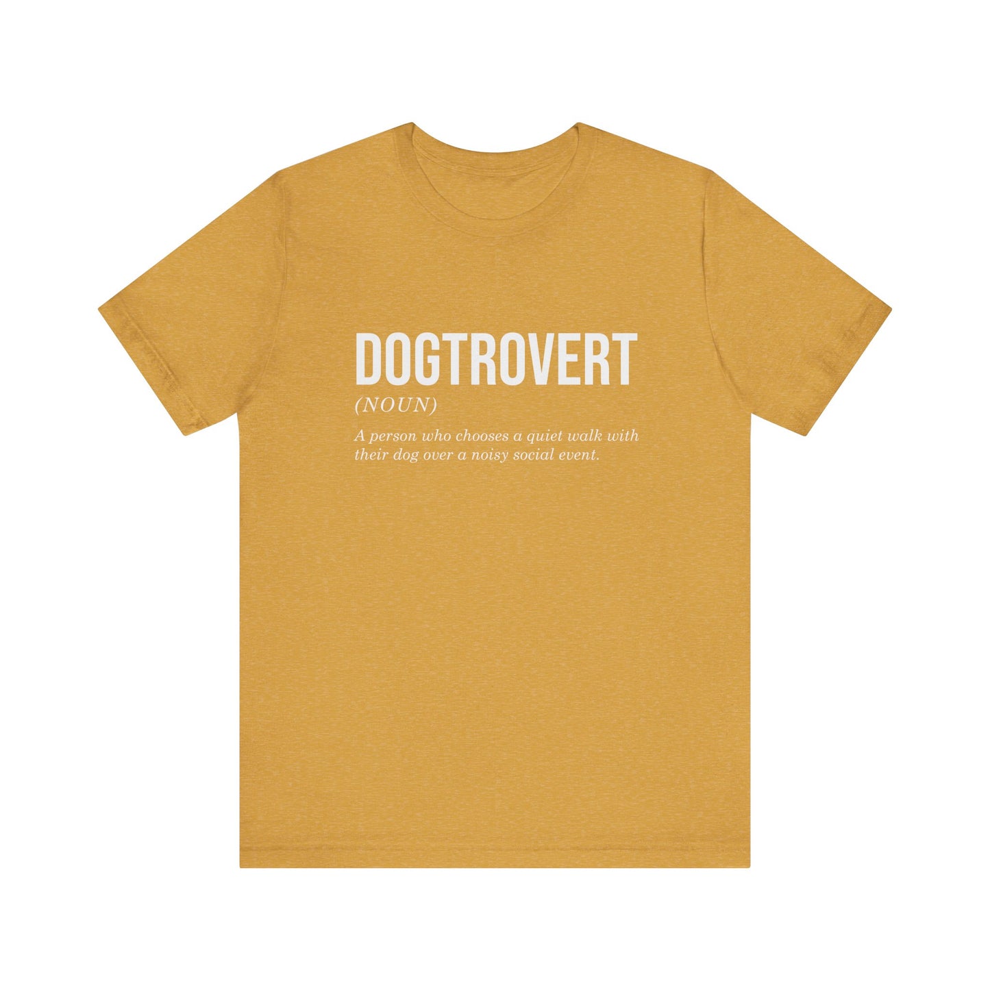 T-Shirt - Animal Lover - Dogtrovert (1b)