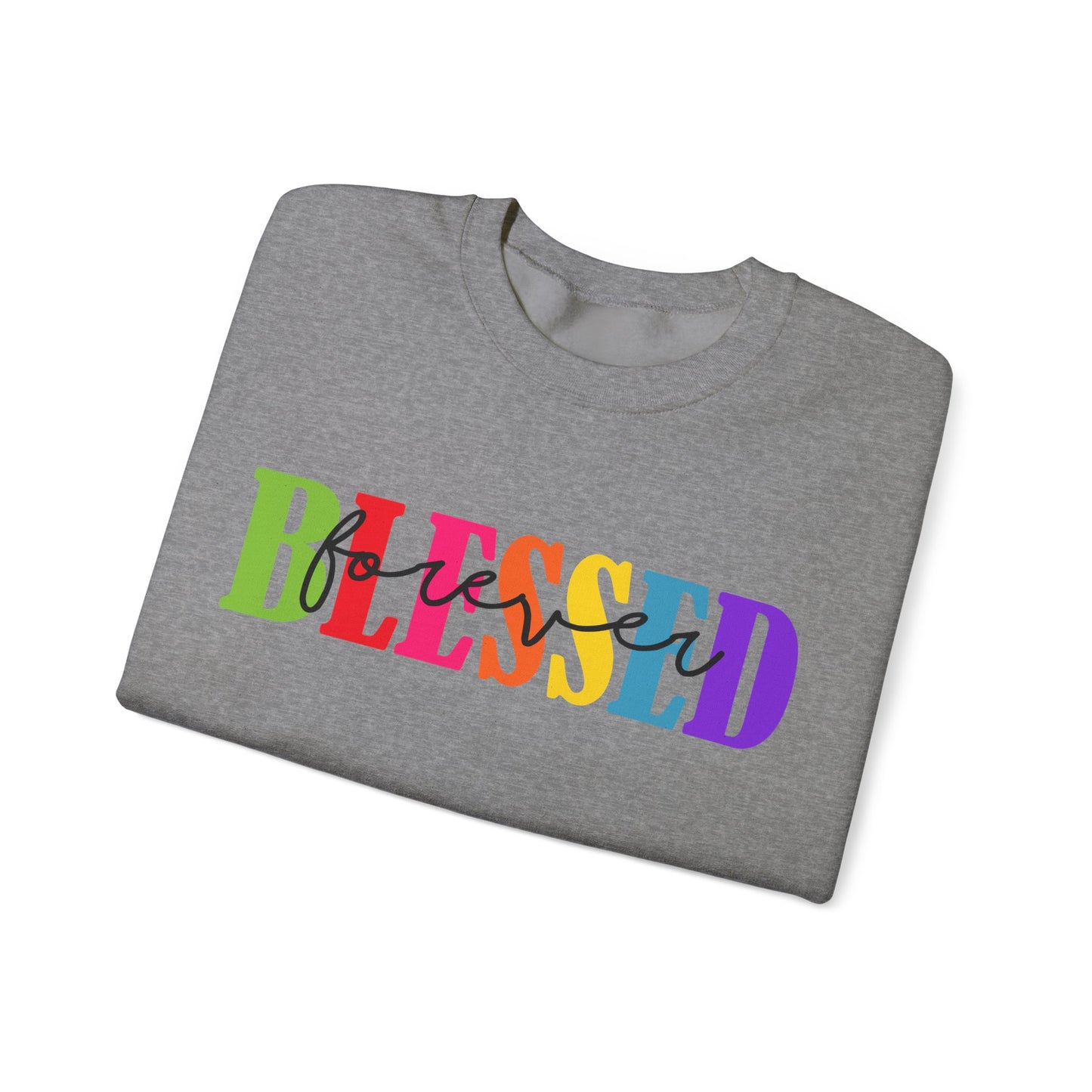 Sweatshirt - Faith - Blessed Forever (1)