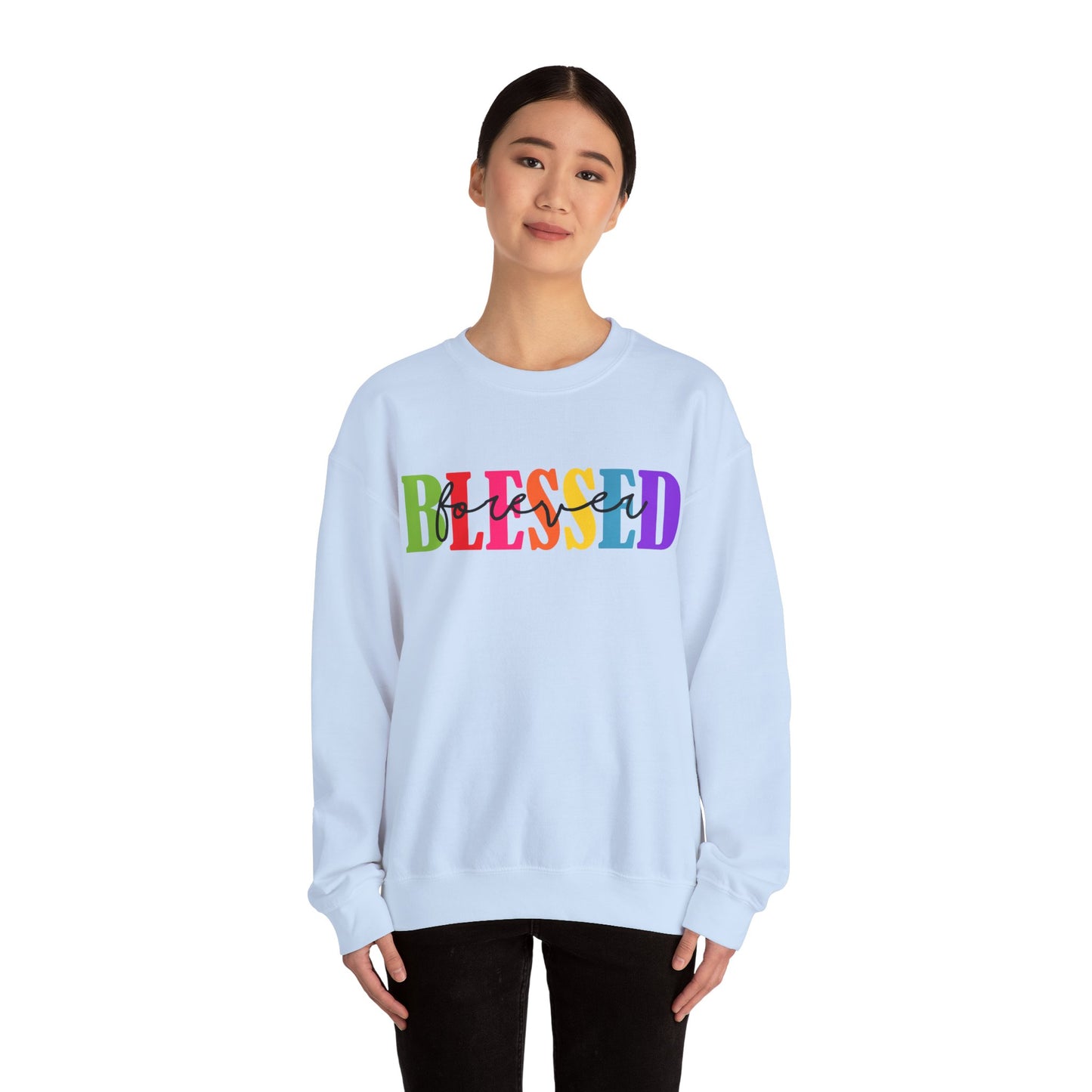 Sweatshirt - Faith - Blessed Forever (1)