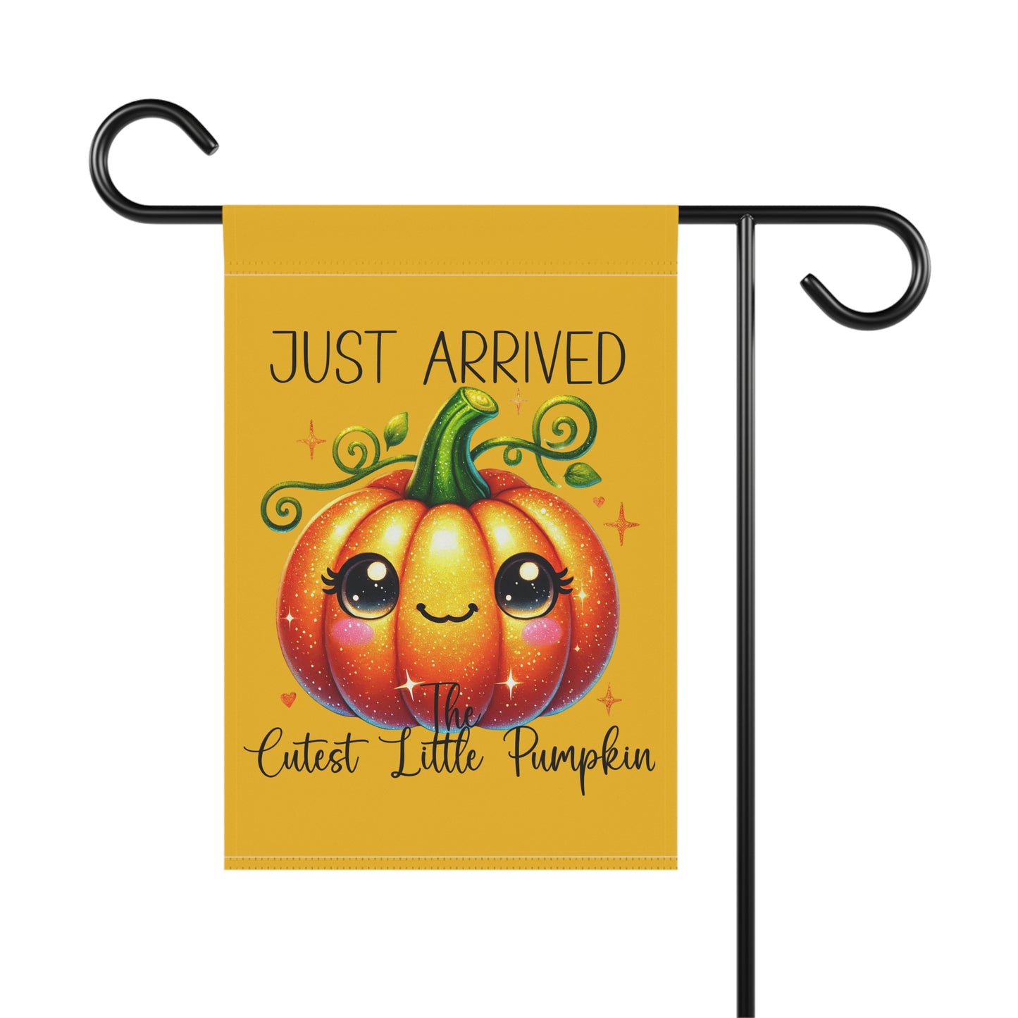 Garden Flag - Baby - Just Arrived...The Cutest Little Pumpkin (01a)