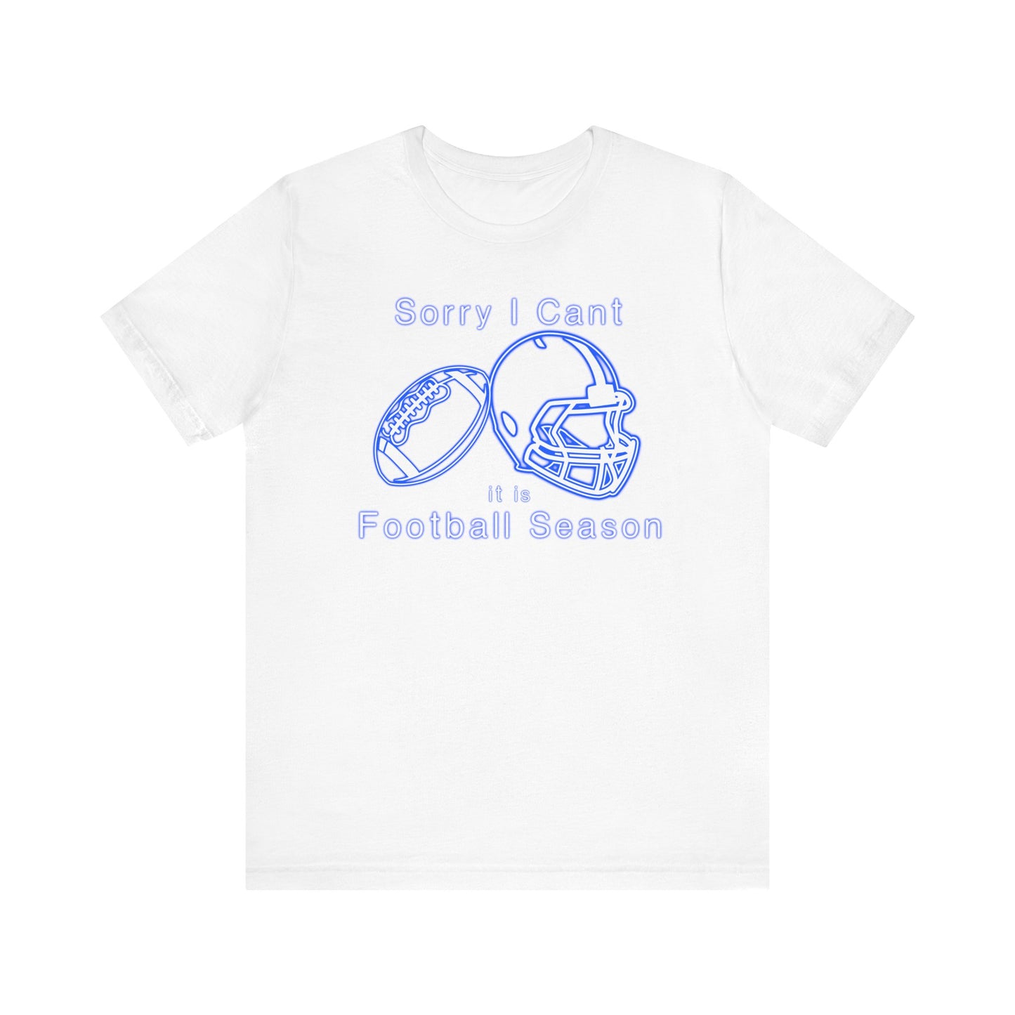 T-shirt - Football - Sorry I Cant (01i)