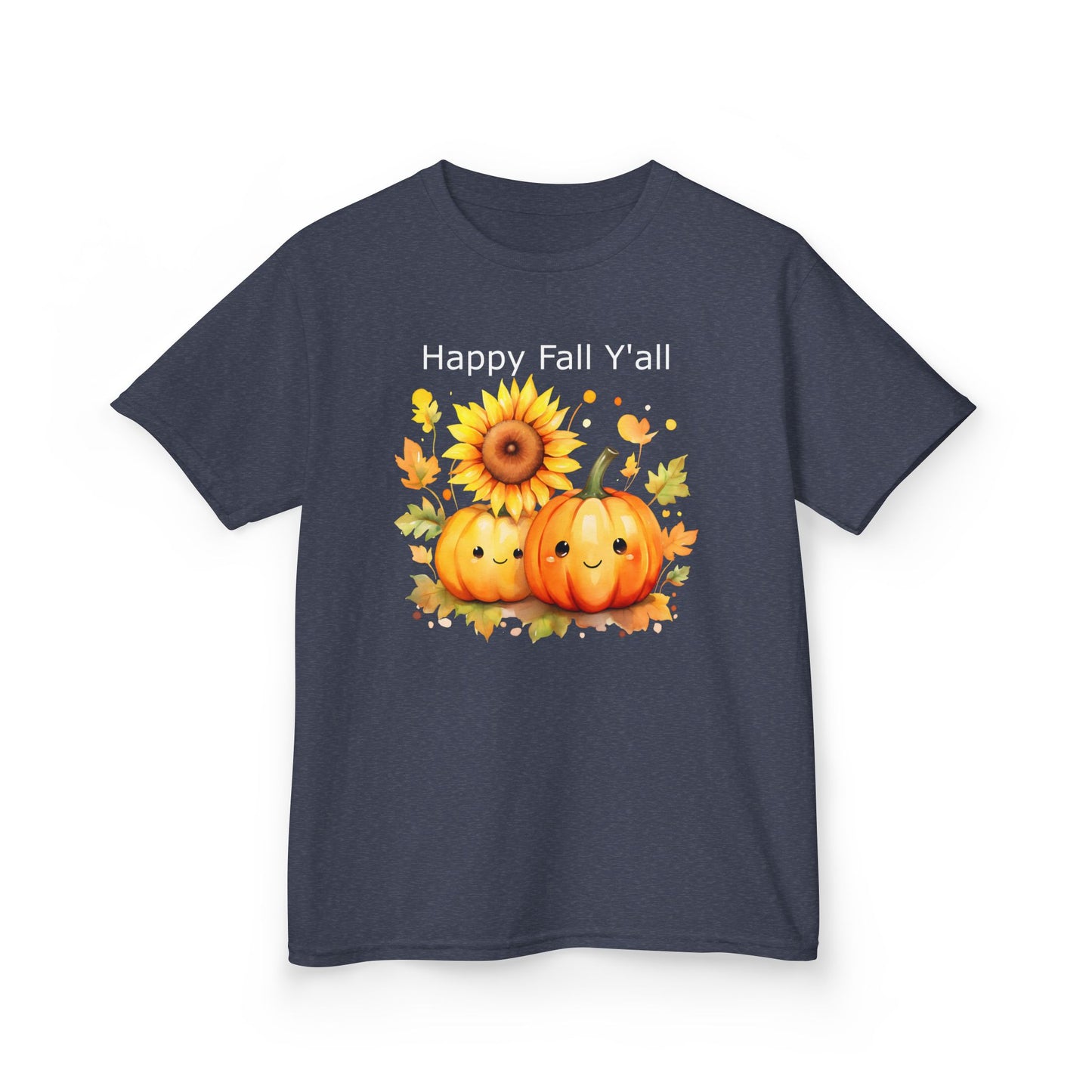 Child Tee - Autumn - Happy Fall Y'All (01)