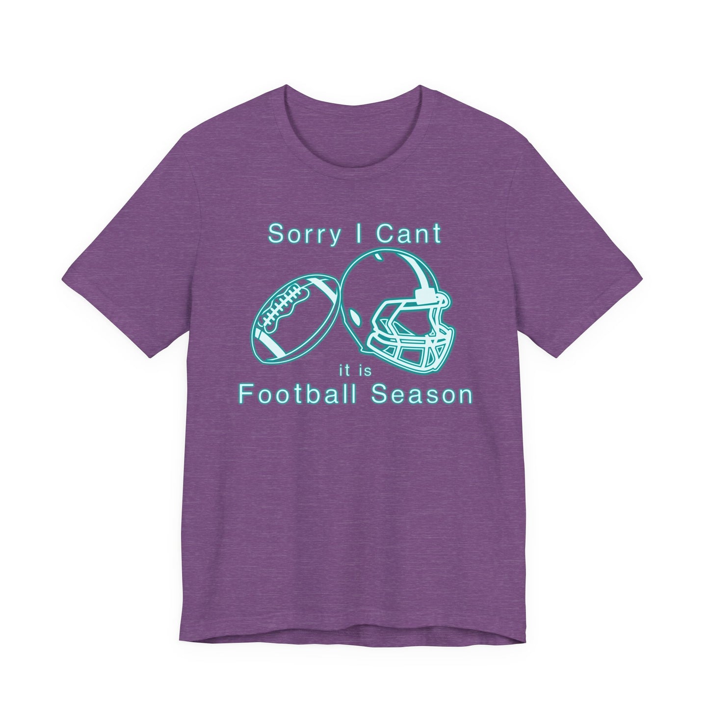T-shirt - Football - Sorry I Cant (01b)