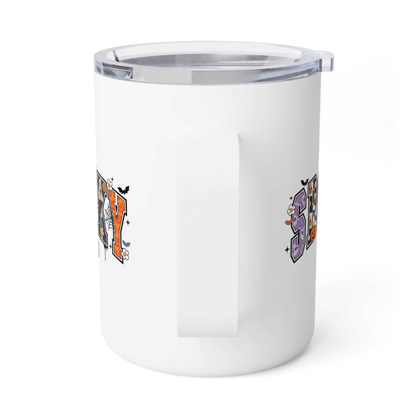 Insulated Mug - Teacher / Halloween - Spooky Teacher (01a)