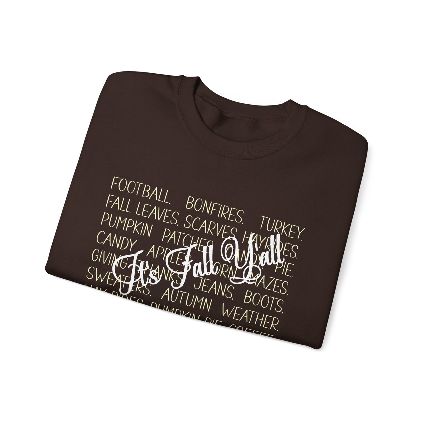 Sweatshirt - Autumn - It's Fall Y'all (1a)