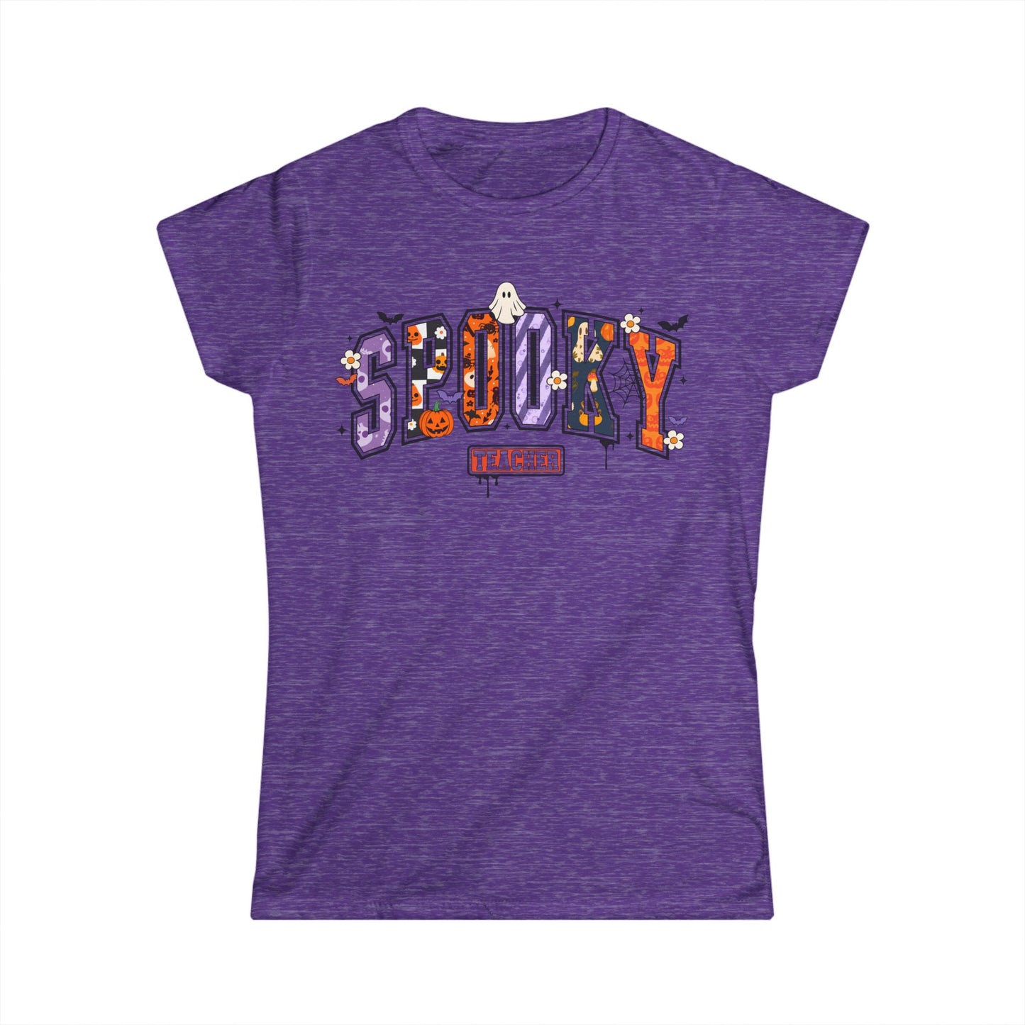 Female T-Shirt - Teacher / Halloween - Spooky Teacher (01a)