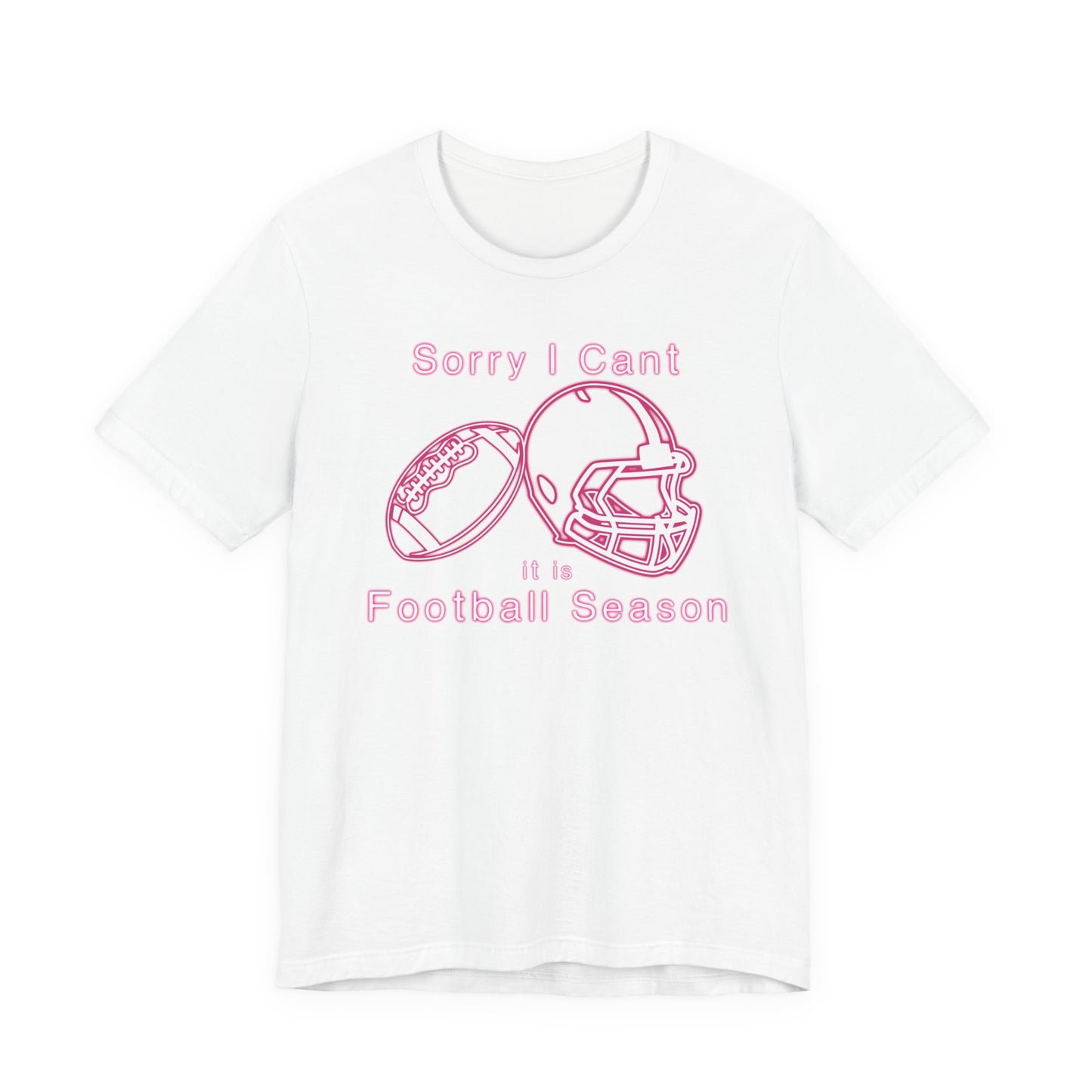 T-shirt - Football - Sorry I Cant (01a)