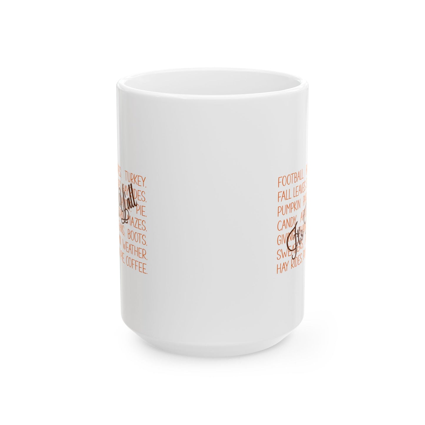 Ceramic Mug - Autumn - It's Fall Y'all (1b)
