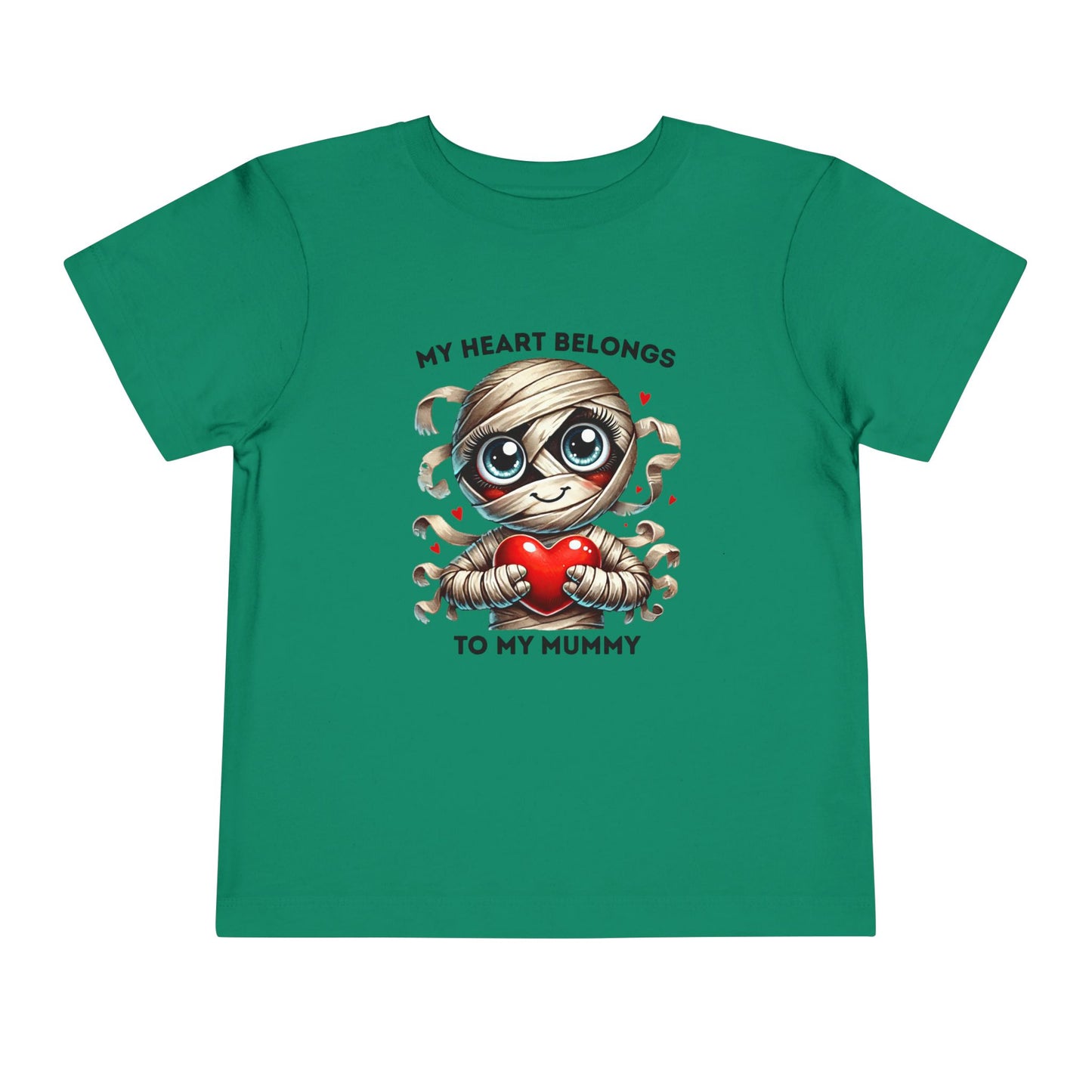 Toddler Tee - Halloween - My Heart Belongs to My Mummy (2a)