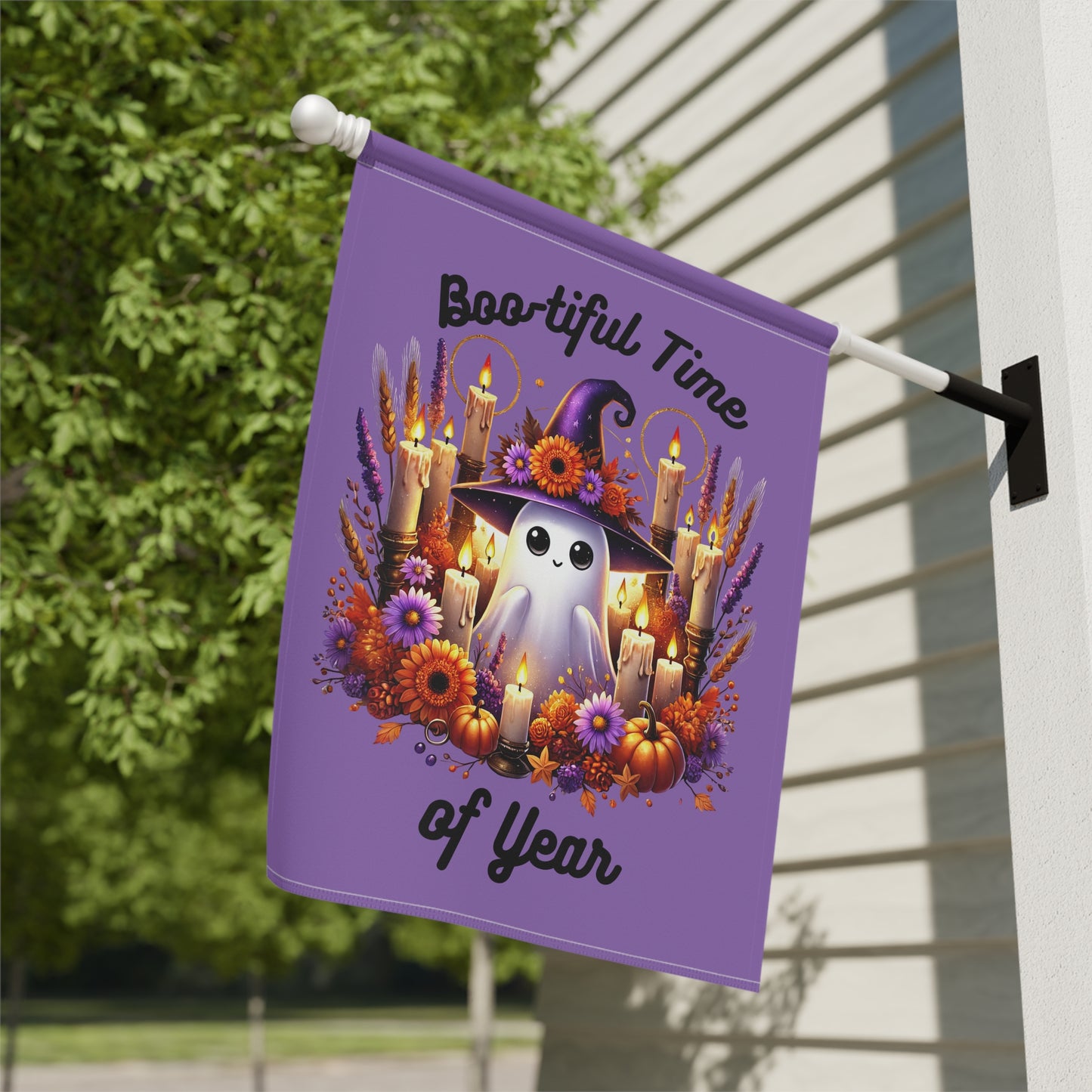 Garden Flag - Halloween - Boo-tiful Time of Year (02a)