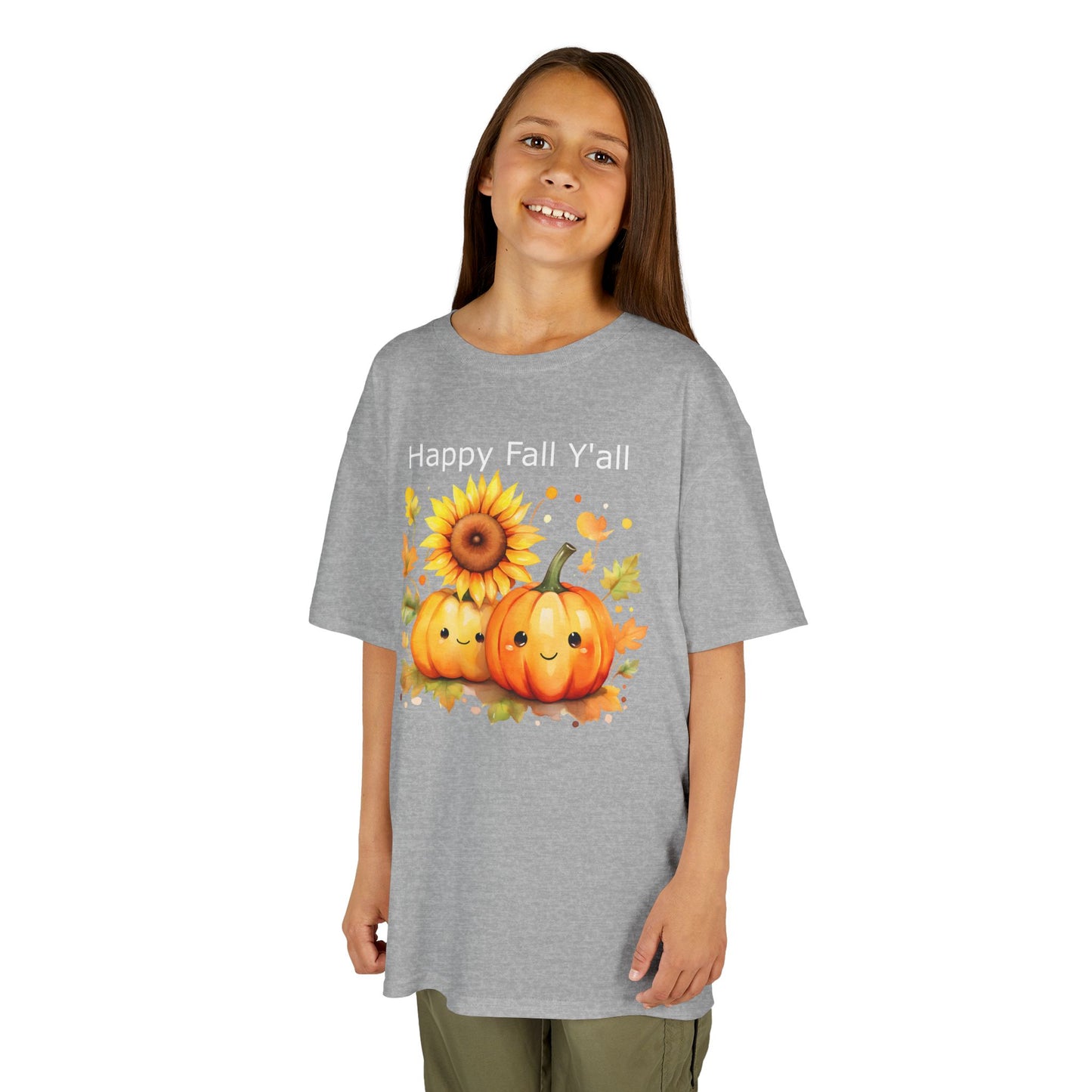 Child Tee - Autumn - Happy Fall Y'All (01)