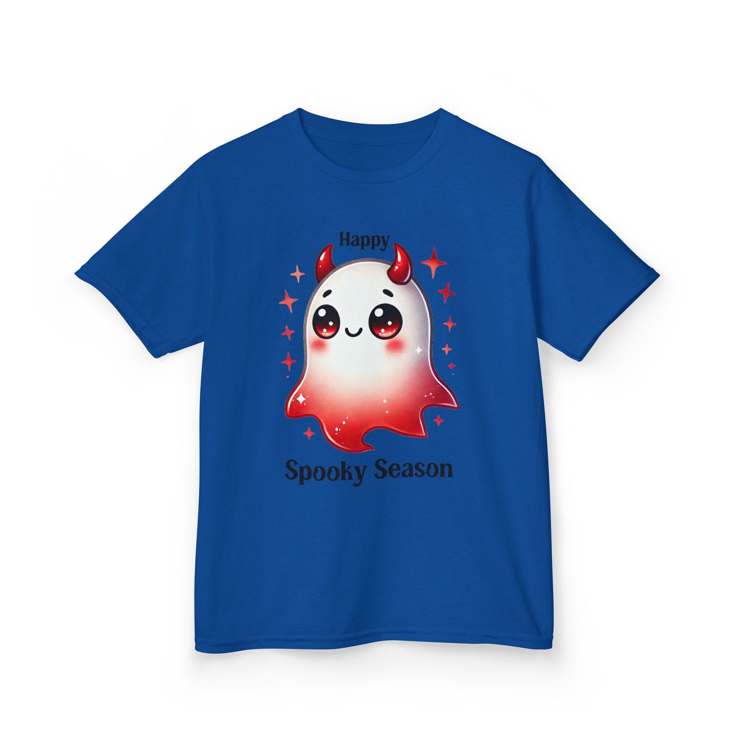 Child Tee - Halloween / Ghost - Happy Spooky Season (01a)