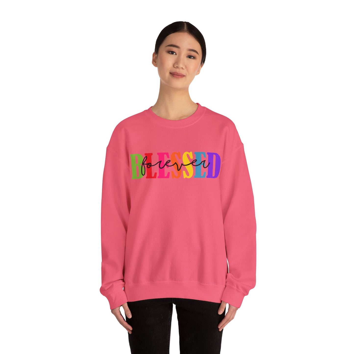 Sweatshirt - Faith - Blessed Forever (1)