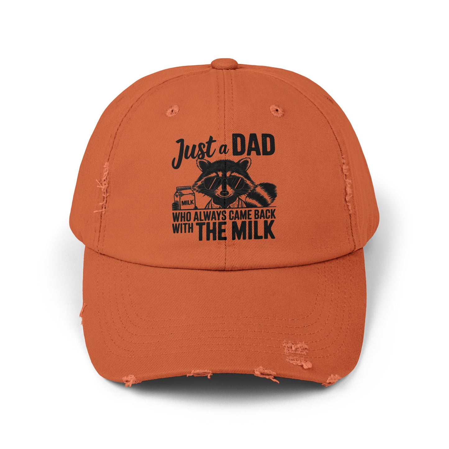 Distressed Cap - Dad / Funny - Just a dad (1)