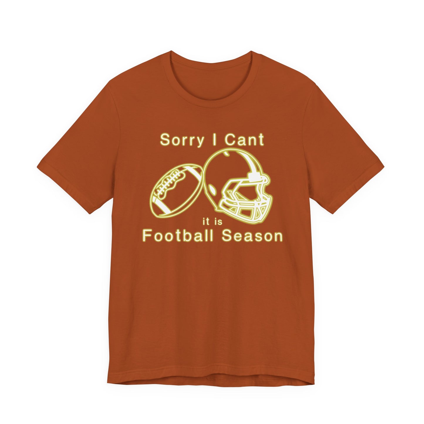 T-shirt - Football - Sorry I Cant (01h)
