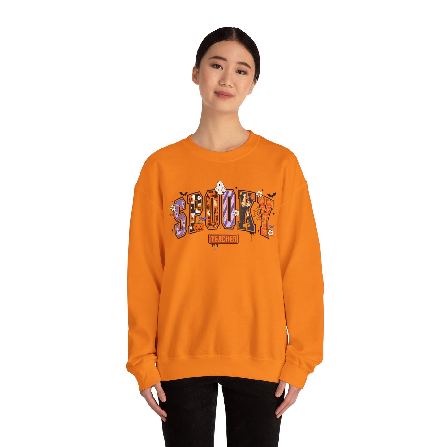 Sweatshirt - Teacher / Halloween - Spooky Teacher (1a)