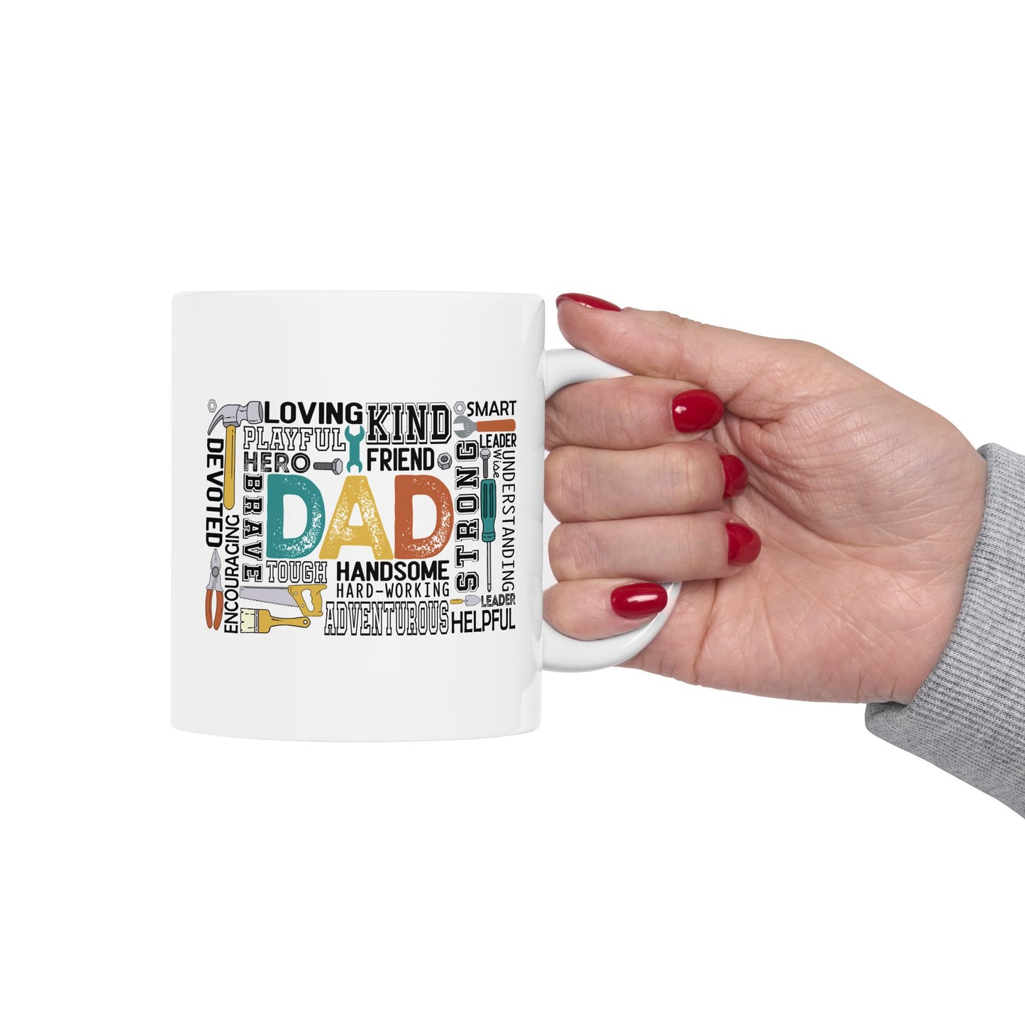 Ceramic Mug - Dad - Handyman Dad (1)