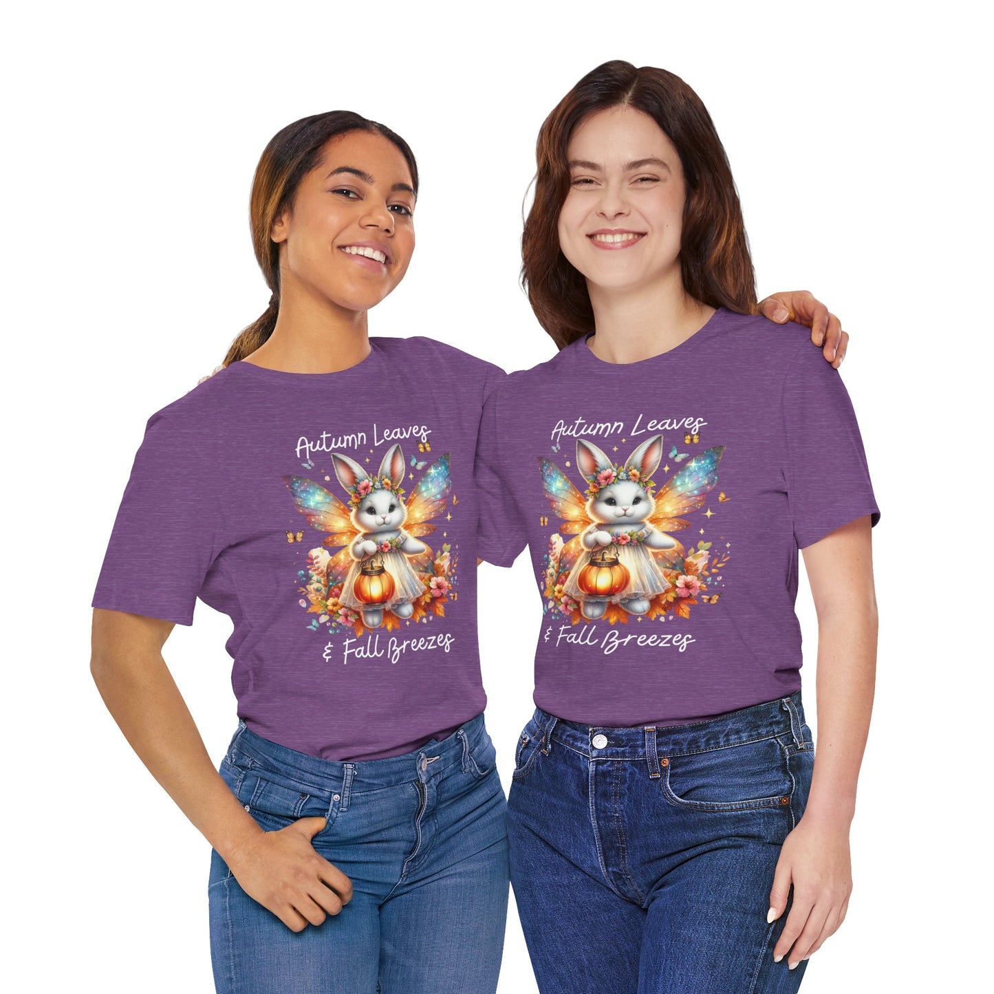 T-shirt - Autumn Leaves & Fall Breezes (01b)