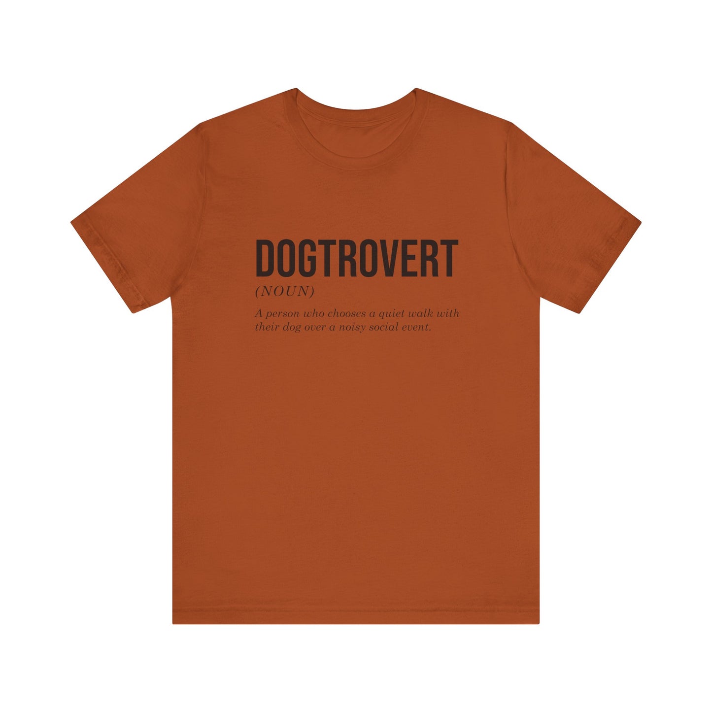 T-Shirt - Animal Lover - Dogtrovert (1a)