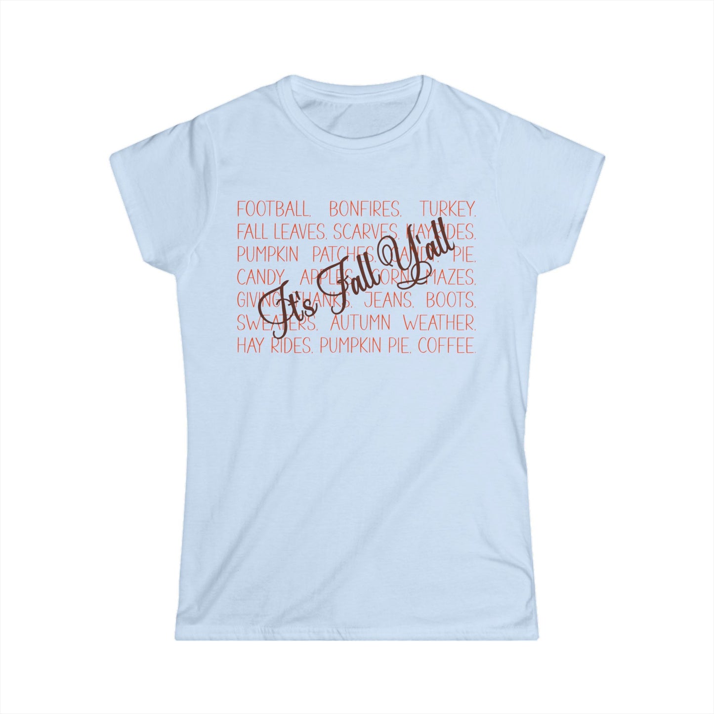 Female T-Shirt - Faith - Autumn Blessings (01b)